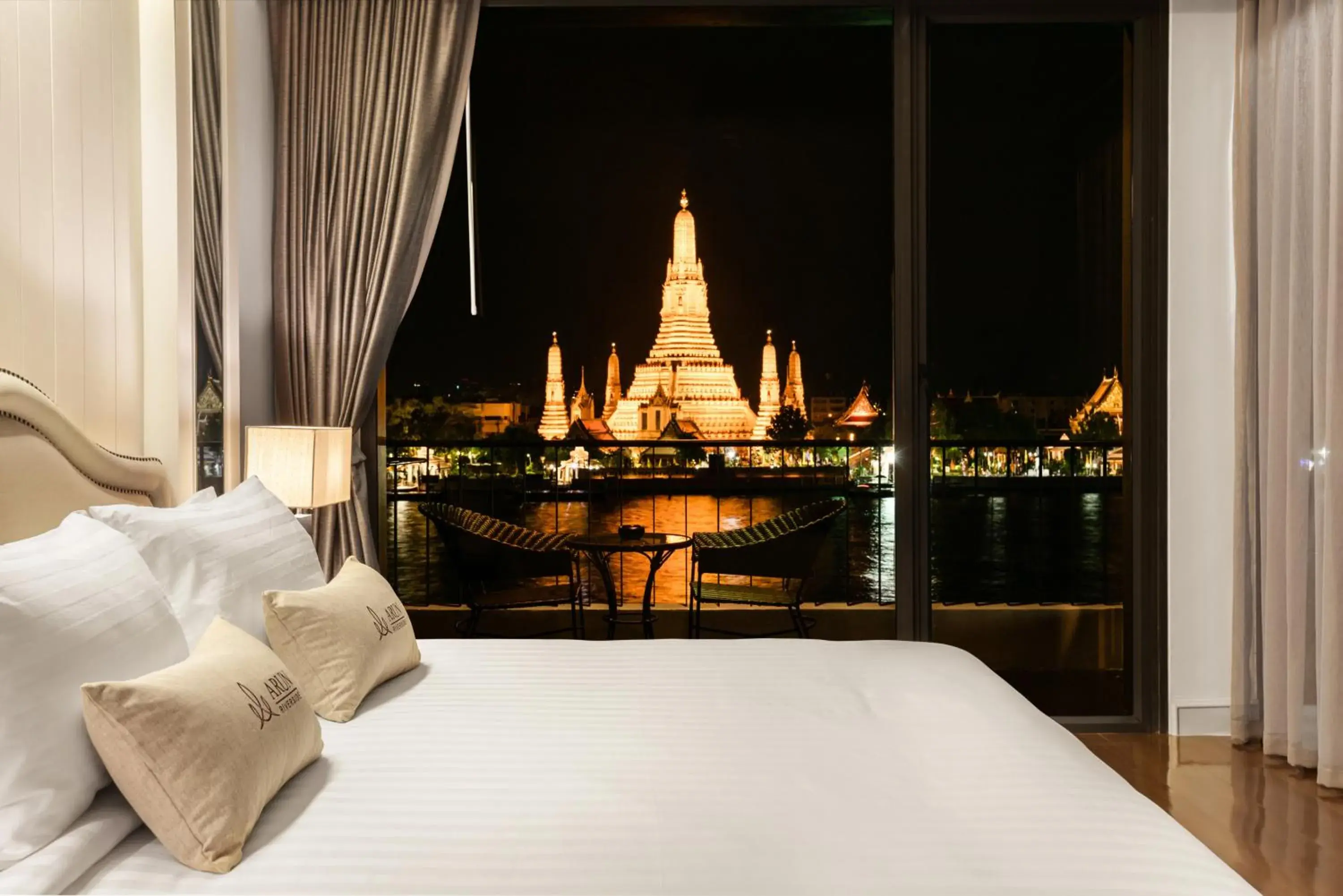 Bed in ARUN Riverside Bangkok