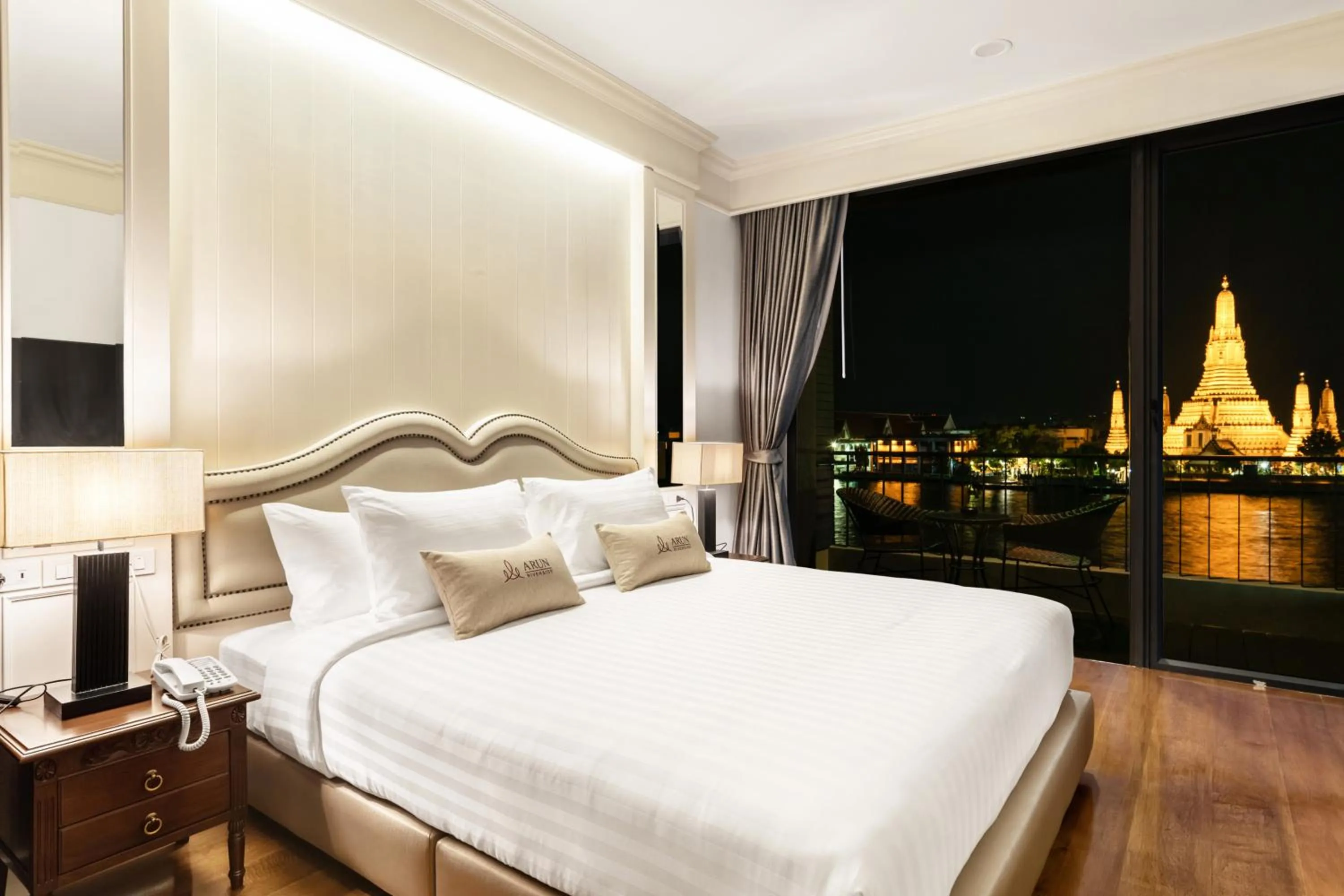 Bed in ARUN Riverside Bangkok