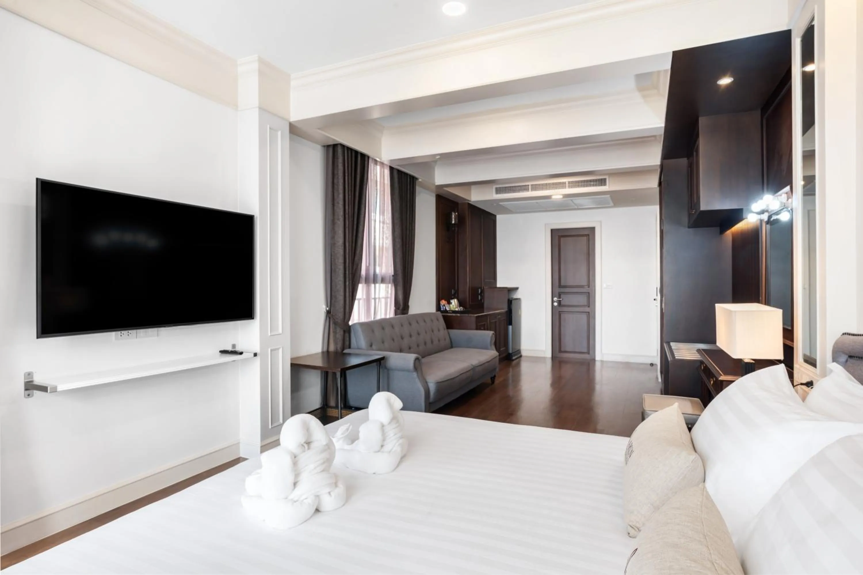 Bed in ARUN Riverside Bangkok