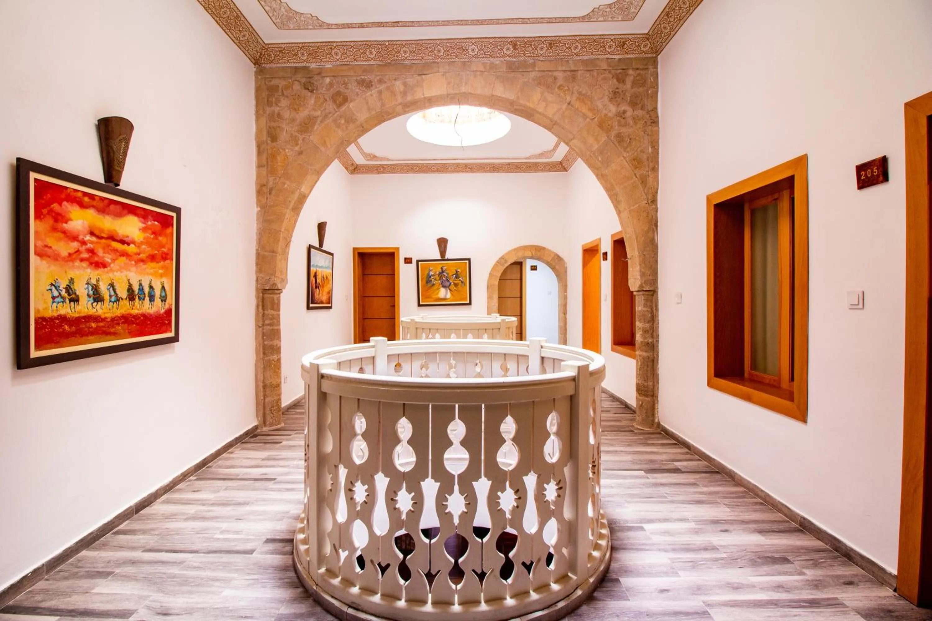 Patio in Hôtel Mechouar Plaza