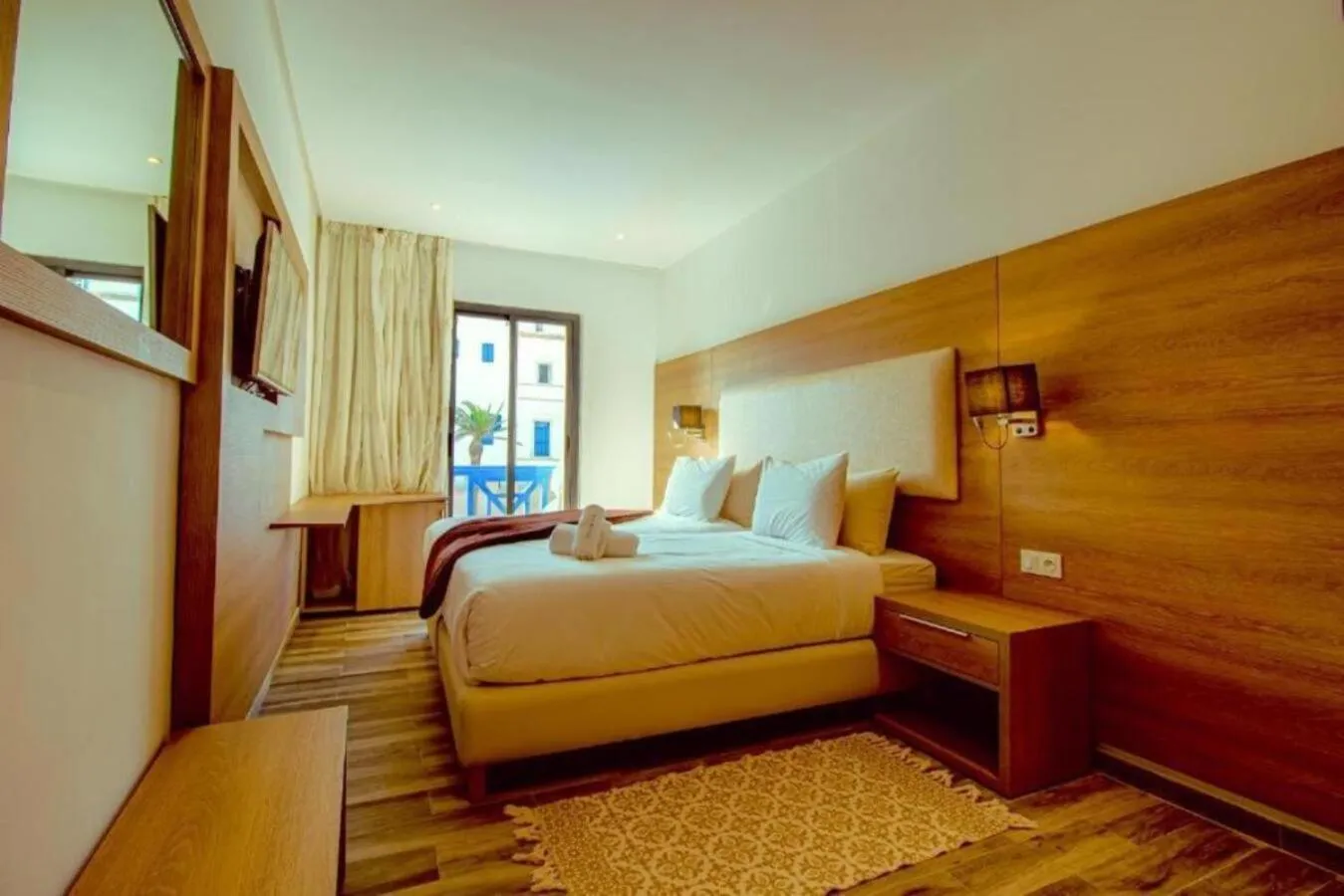 Bed in Hôtel Mechouar Plaza