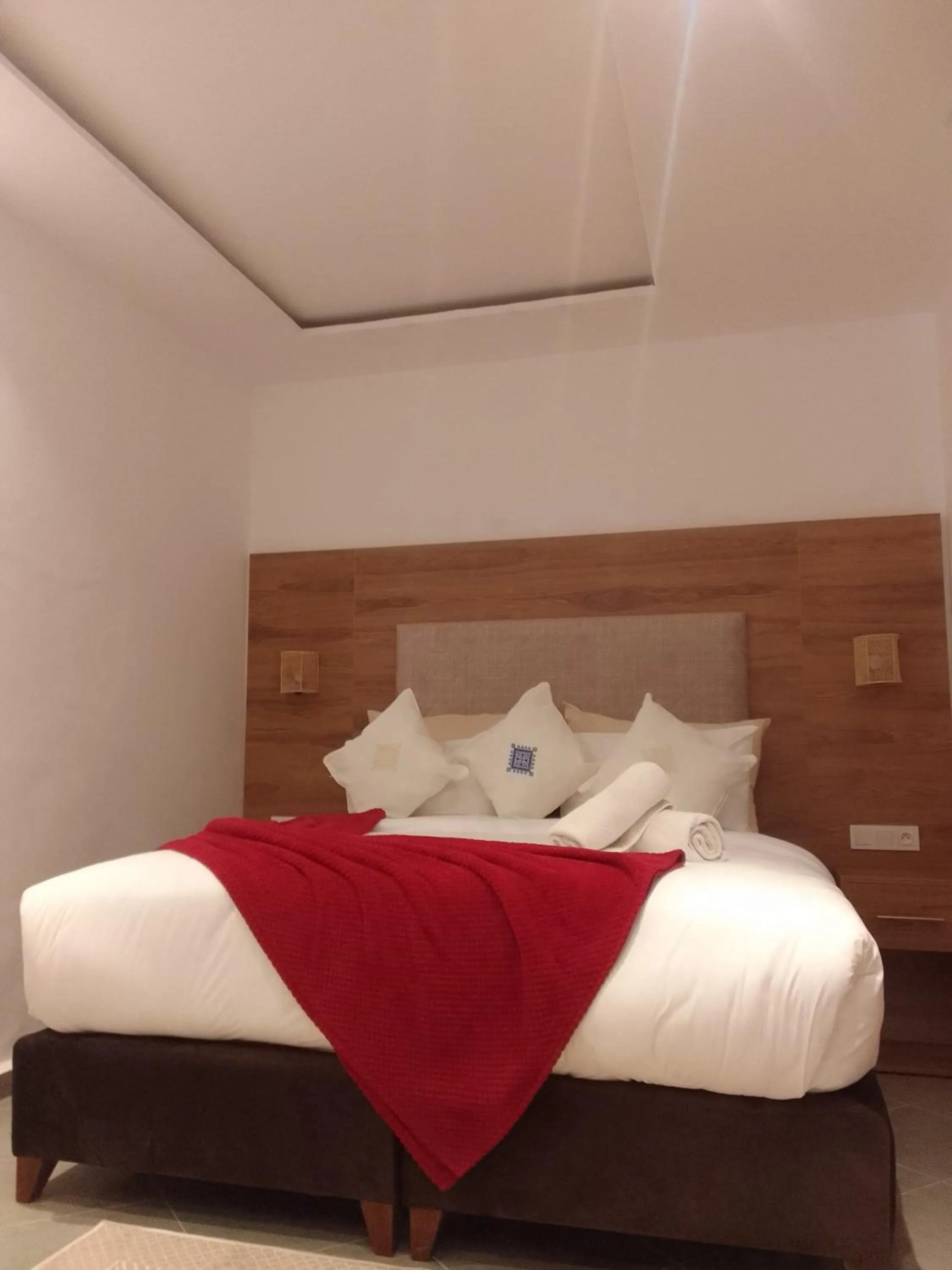 Bed in Hôtel Mechouar Plaza