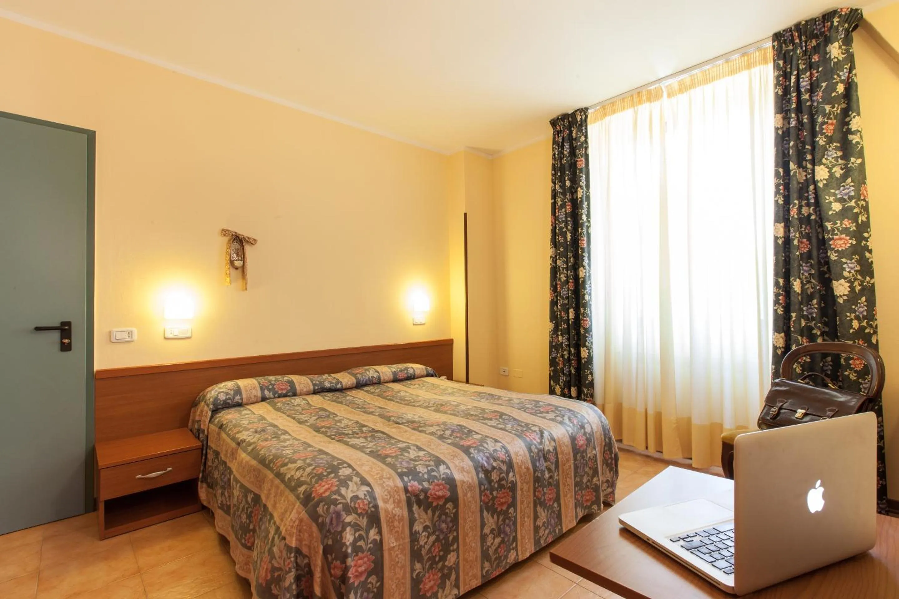 Bed in Hotel Fabbrini