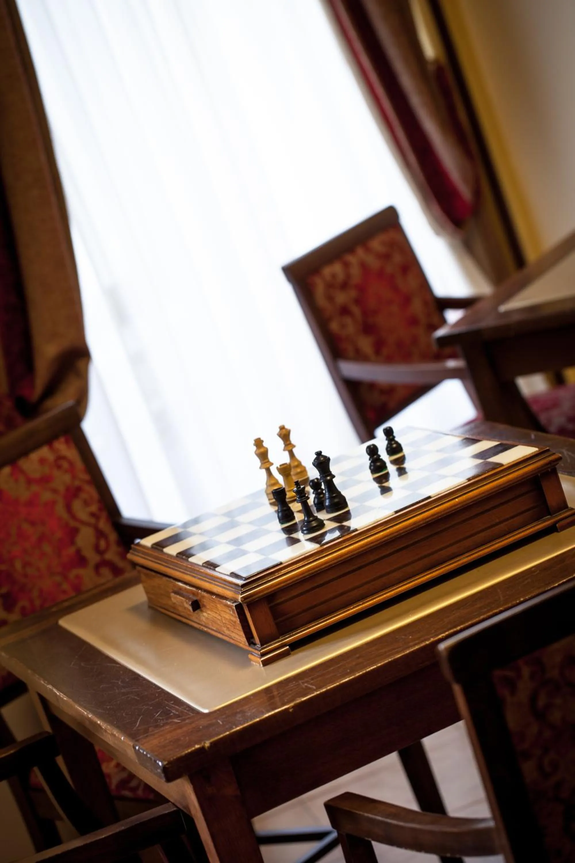 Communal lounge/ TV room in Hotel Fabbrini