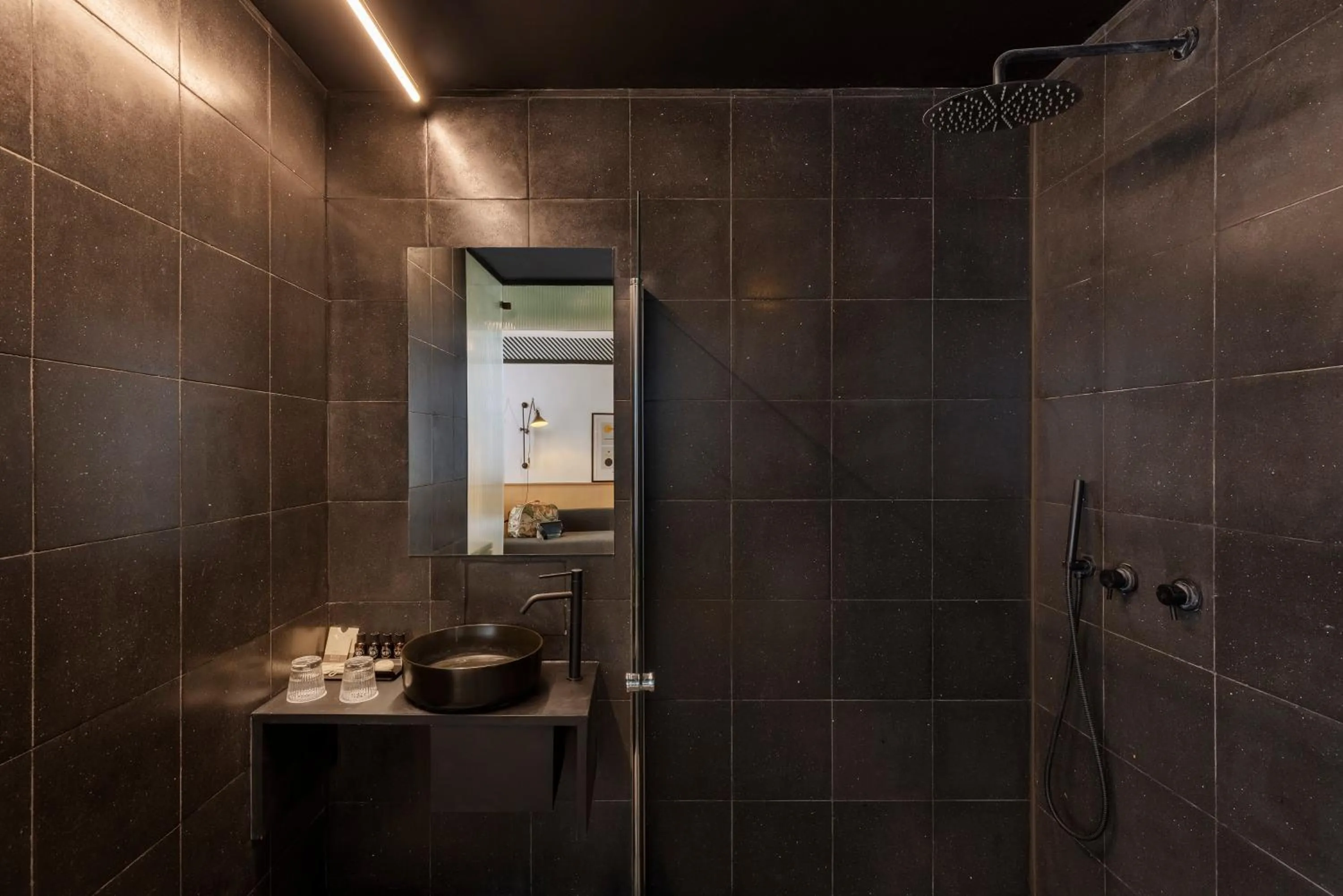 Bathroom in Theodor Brown Rothschild Tel-Aviv, a member of Brown Hotels