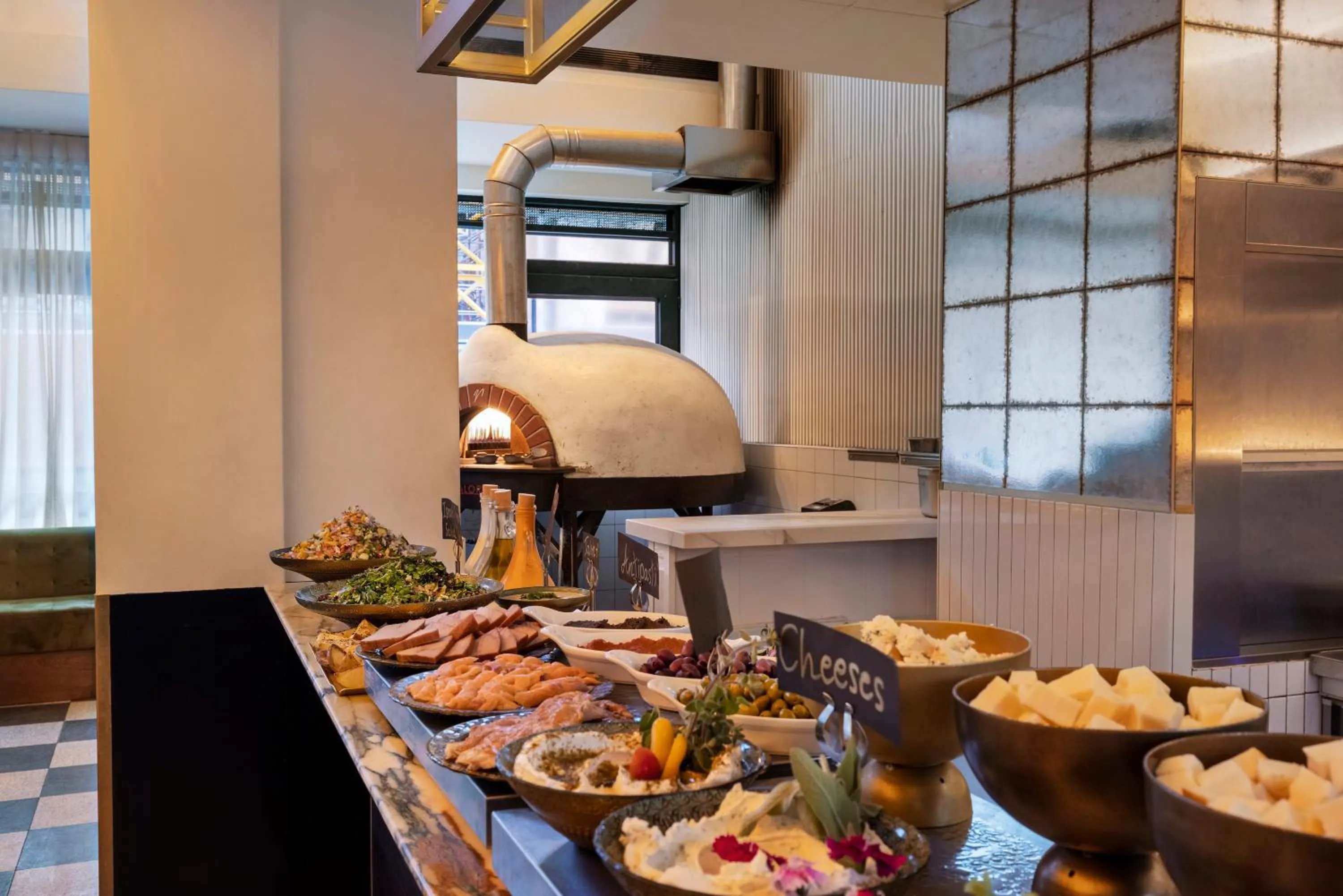 Breakfast in Theodor Rothschild Tel-Aviv