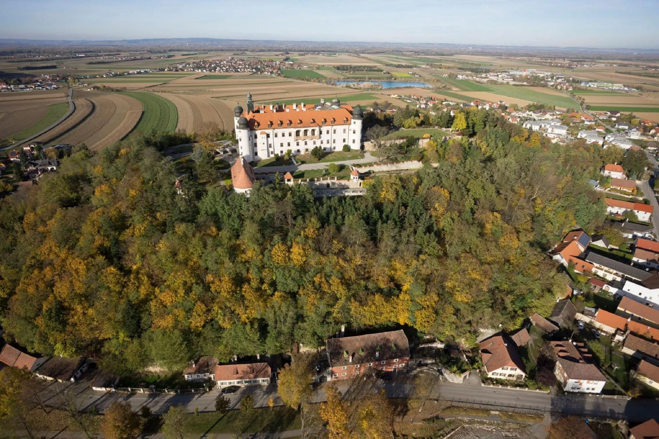 City view in GästeHAUS & HOFladen Familie Öllerer