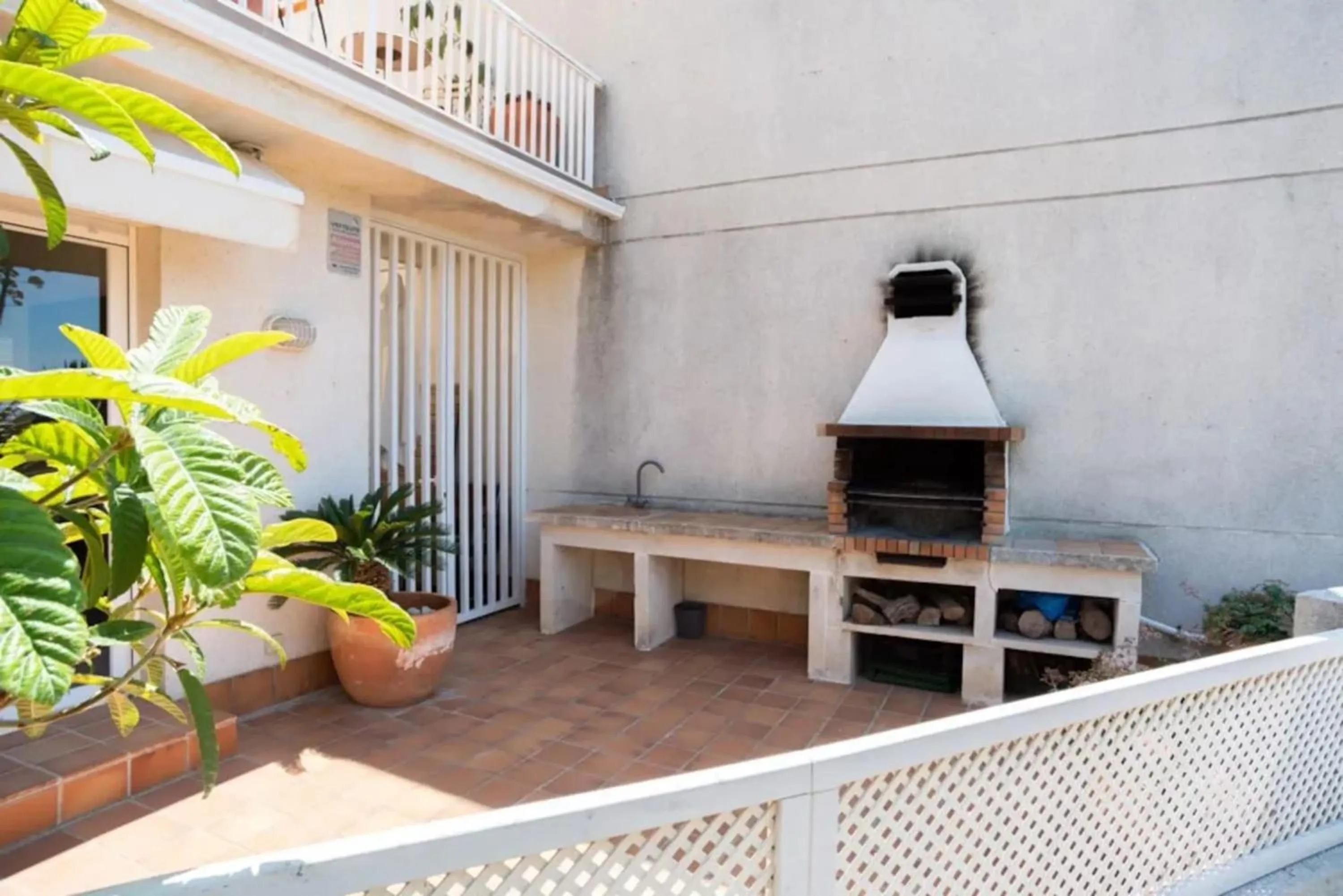 Facade/entrance in Comfortable House in Sitges with Shared Pool