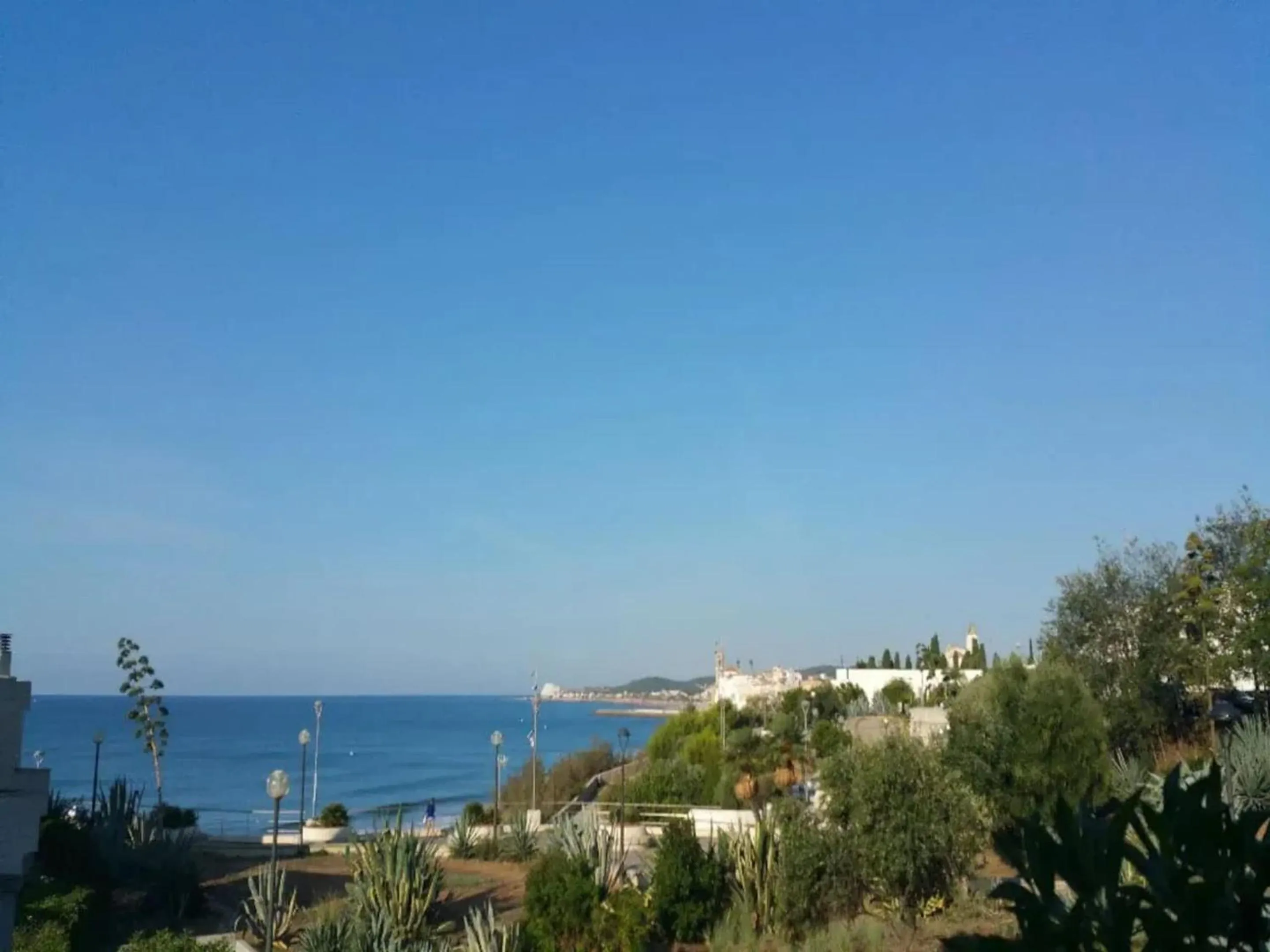 Mountain view in Comfortable House in Sitges with Shared Pool