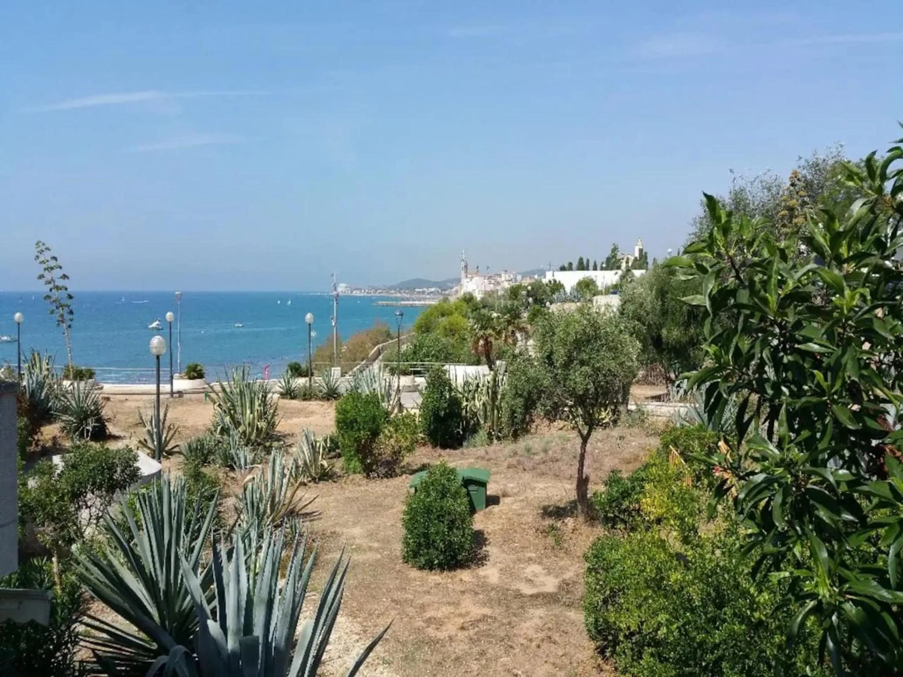 Garden view in Comfortable House in Sitges with Shared Pool