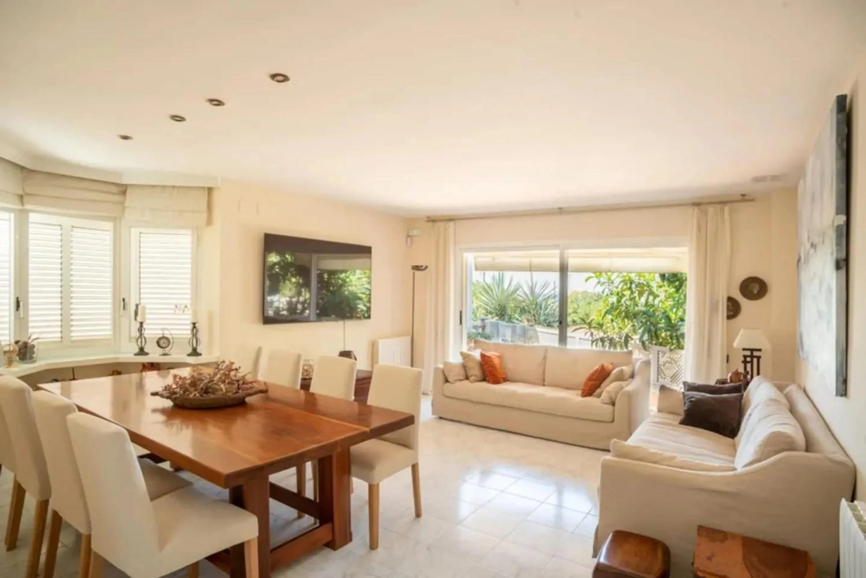 Living room in Comfortable House in Sitges with Shared Pool