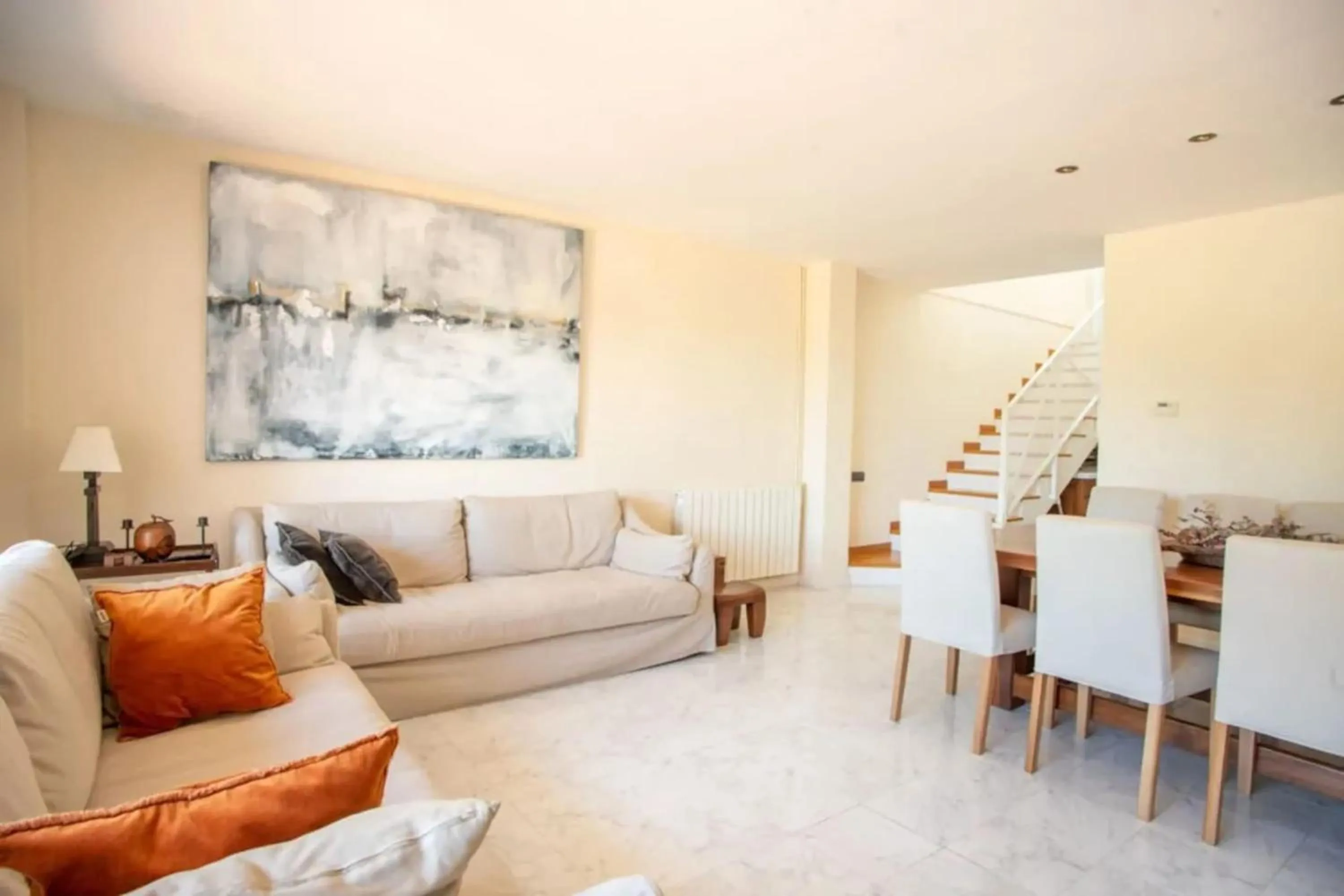 Living room in Comfortable House in Sitges with Shared Pool