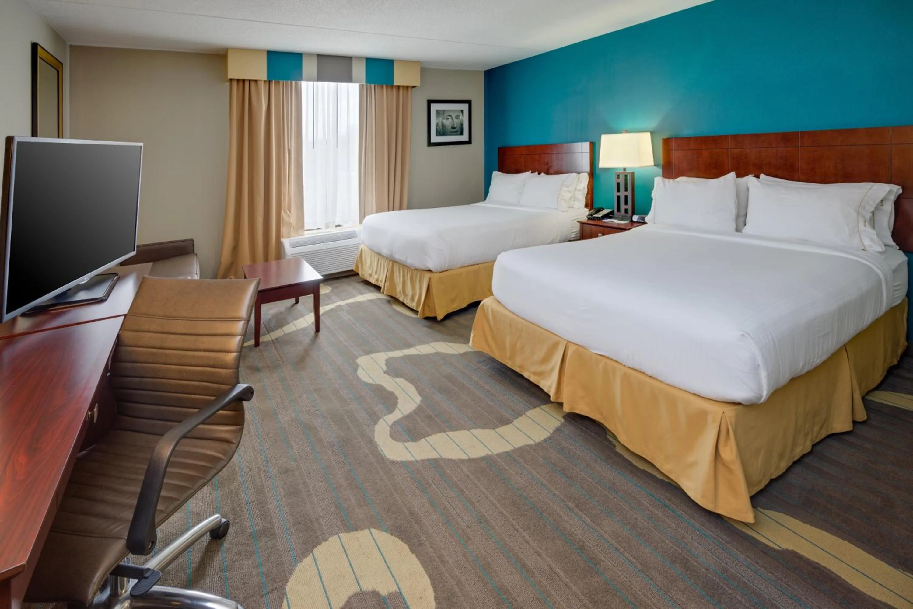 Photo of the whole room, Bed in Holiday Inn Express Washington DC East- Andrews AFB by IHG