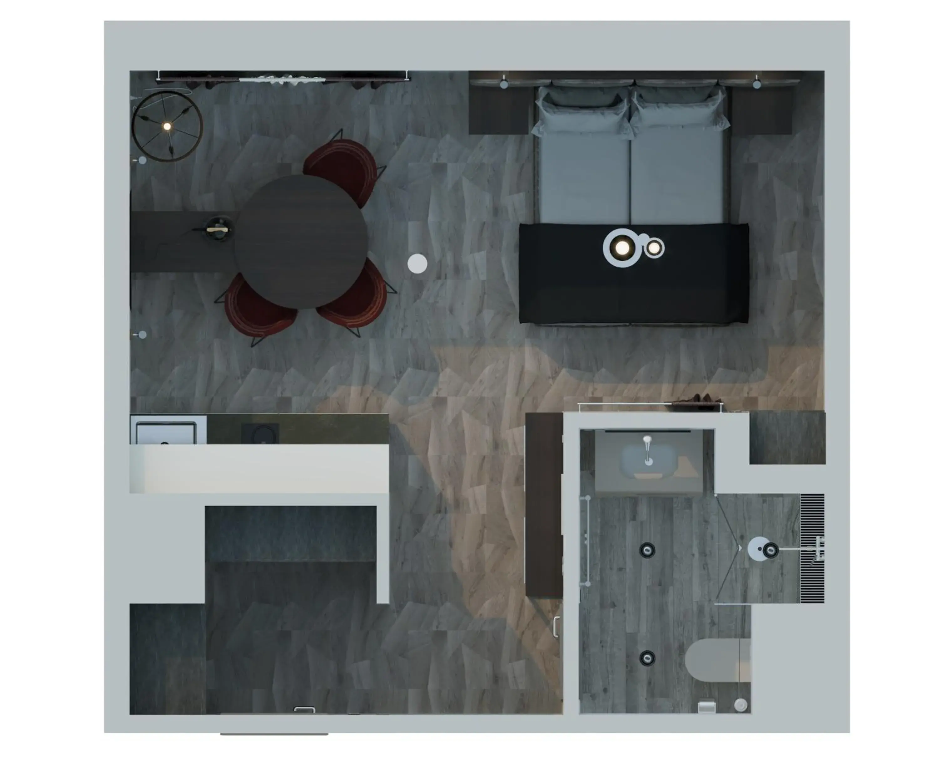 Photo of the whole room in MASEVEN München Messe Dornach Photo of the whole room in MASEVEN München Messe Dornach