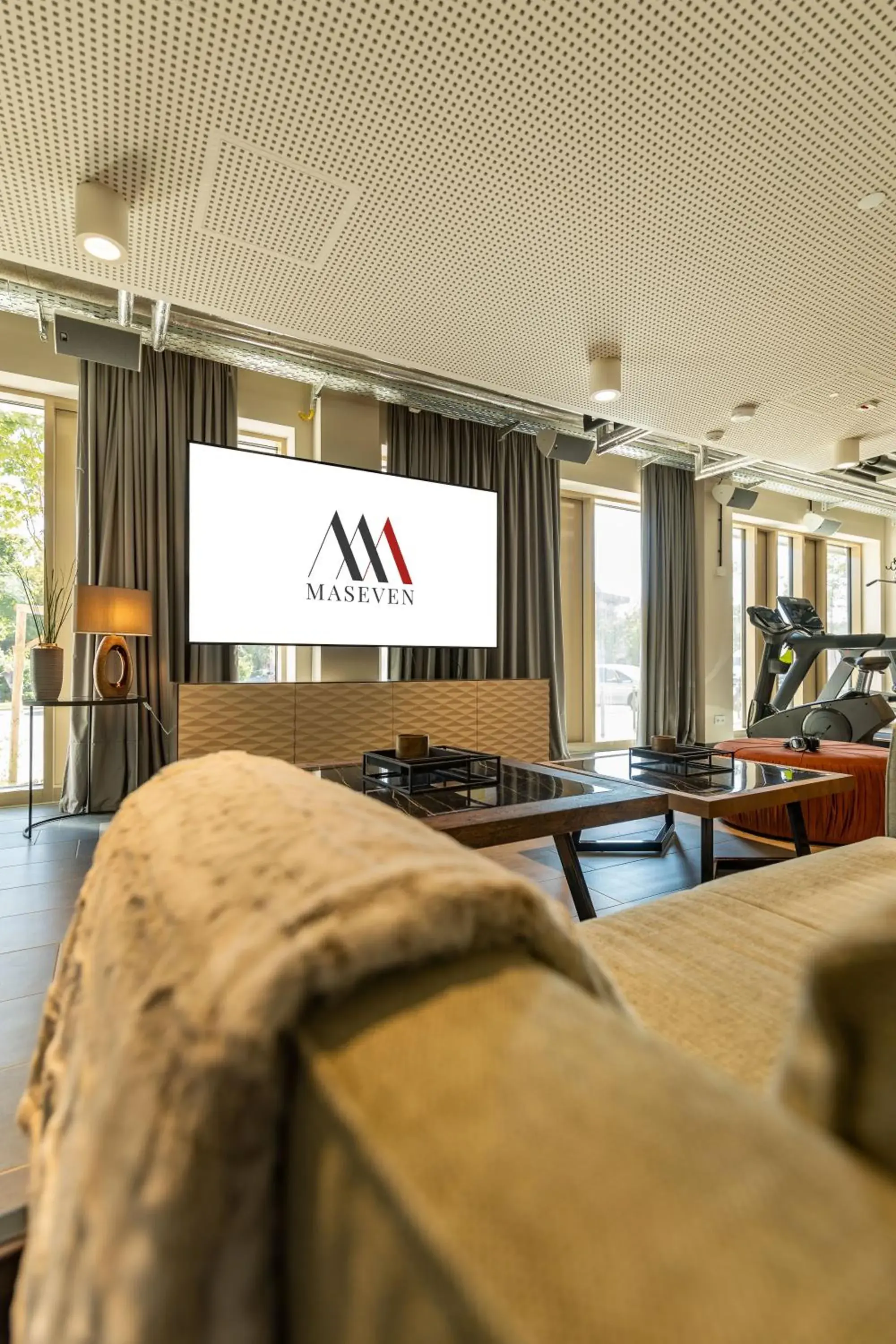 Lobby or reception in MASEVEN München Messe Dornach Lobby or reception in MASEVEN München Messe Dornach