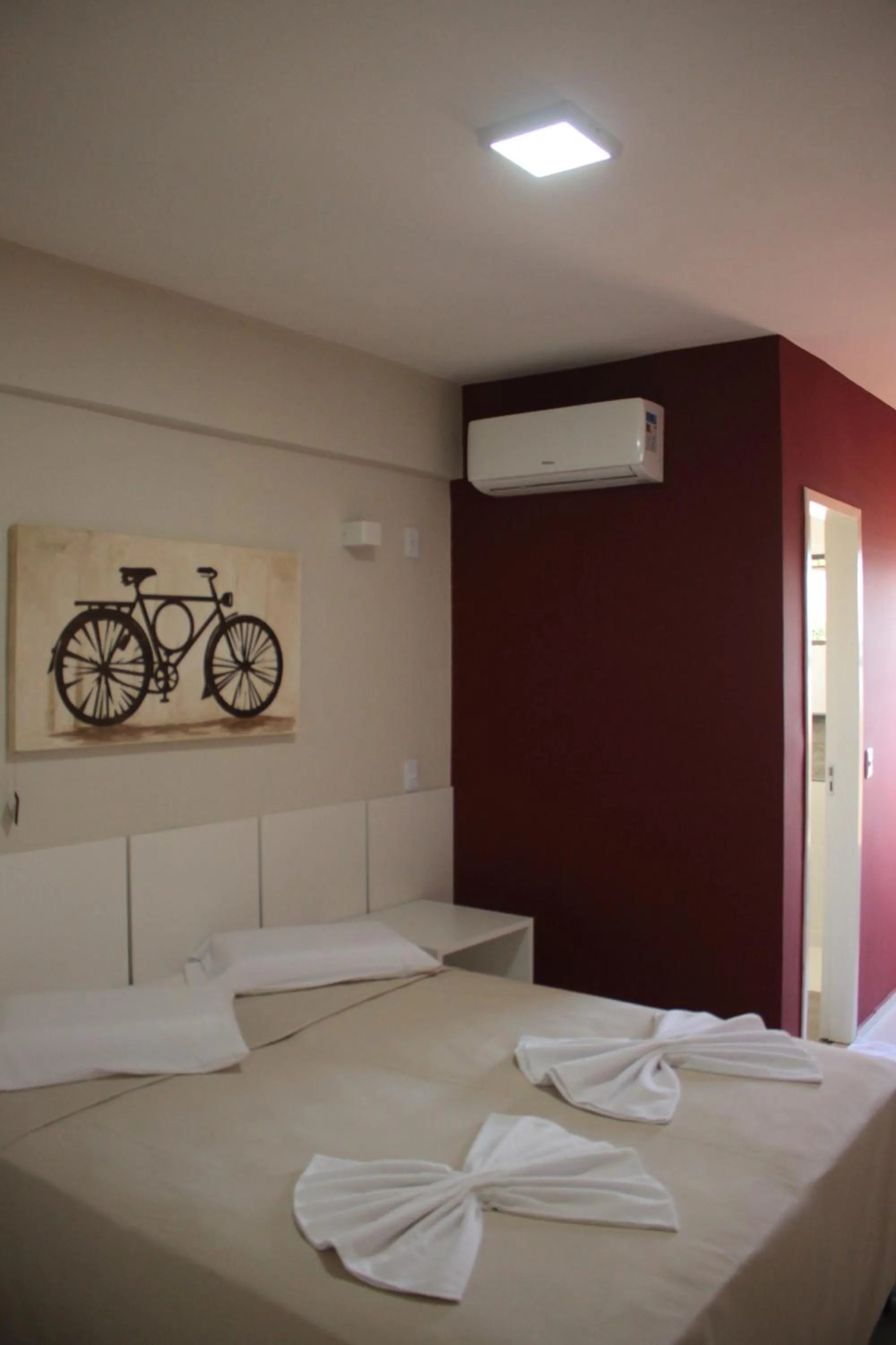 air conditioner, Bed in Murano Center Hotel