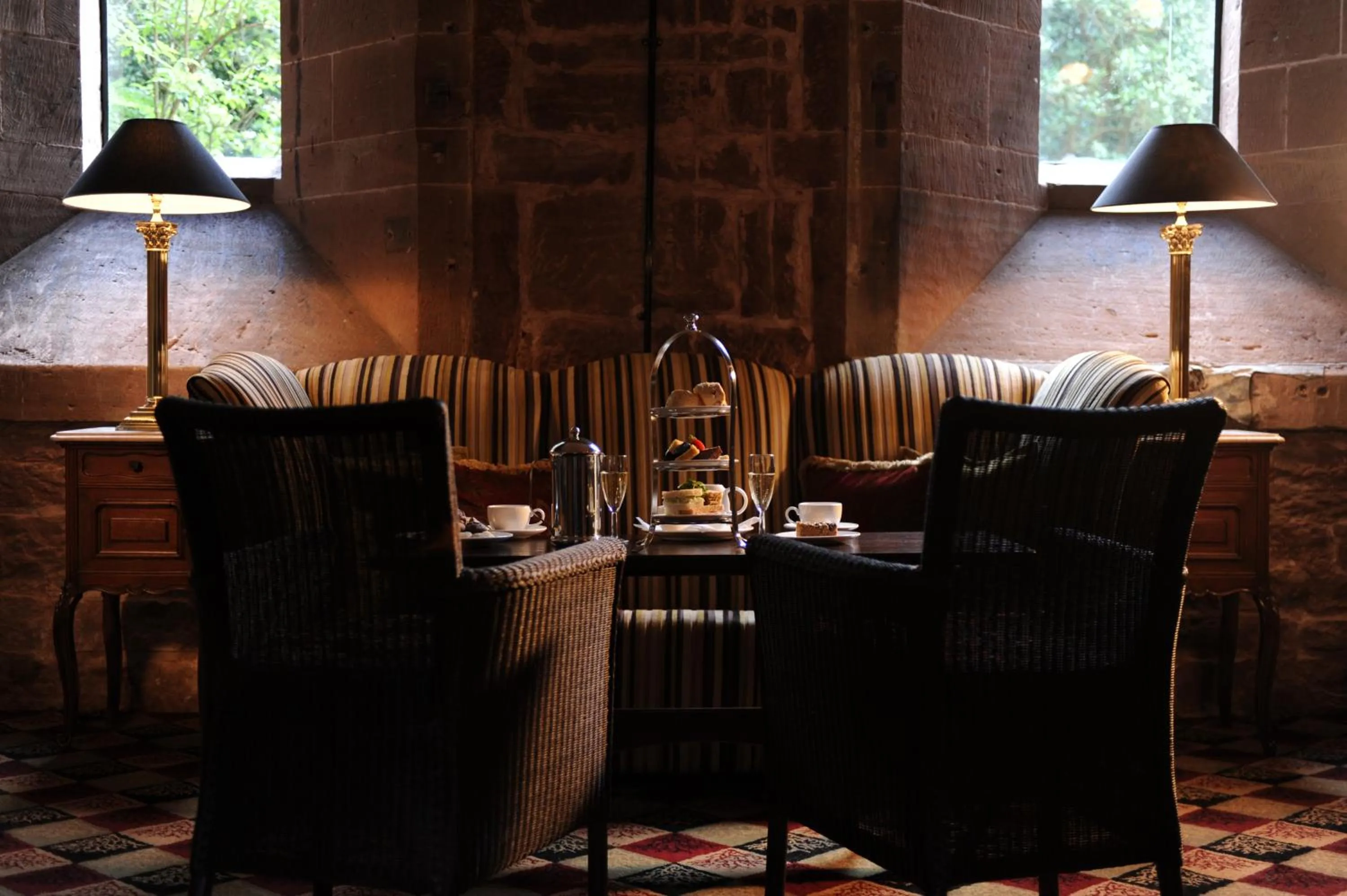 Restaurant/places to eat in Peckforton Castle
