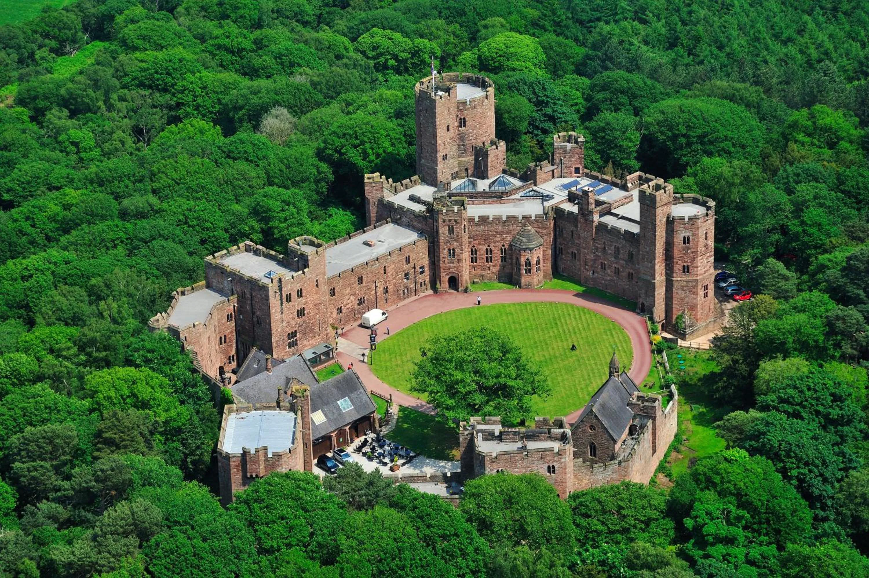 Property building in Peckforton Castle