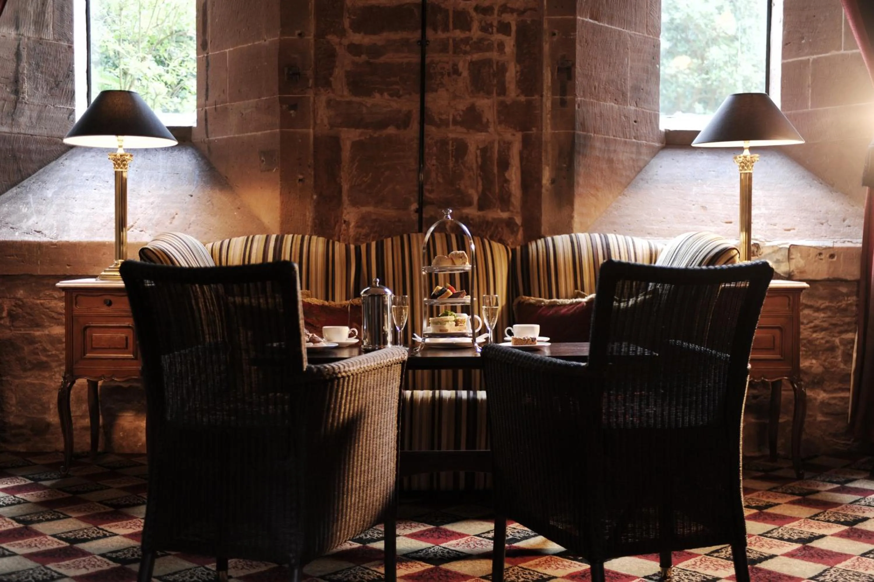 Restaurant/places to eat in Peckforton Castle