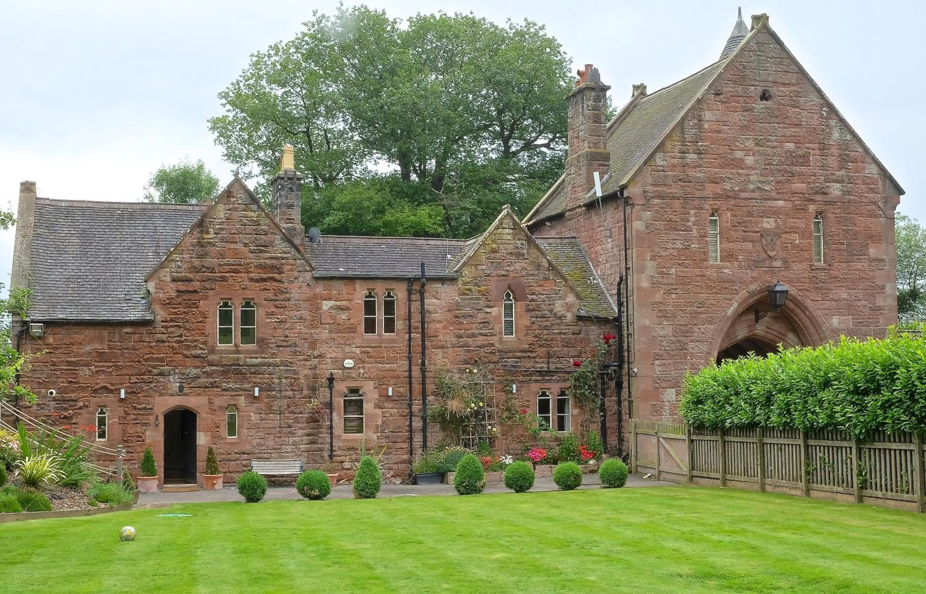 Property building in Peckforton Castle
