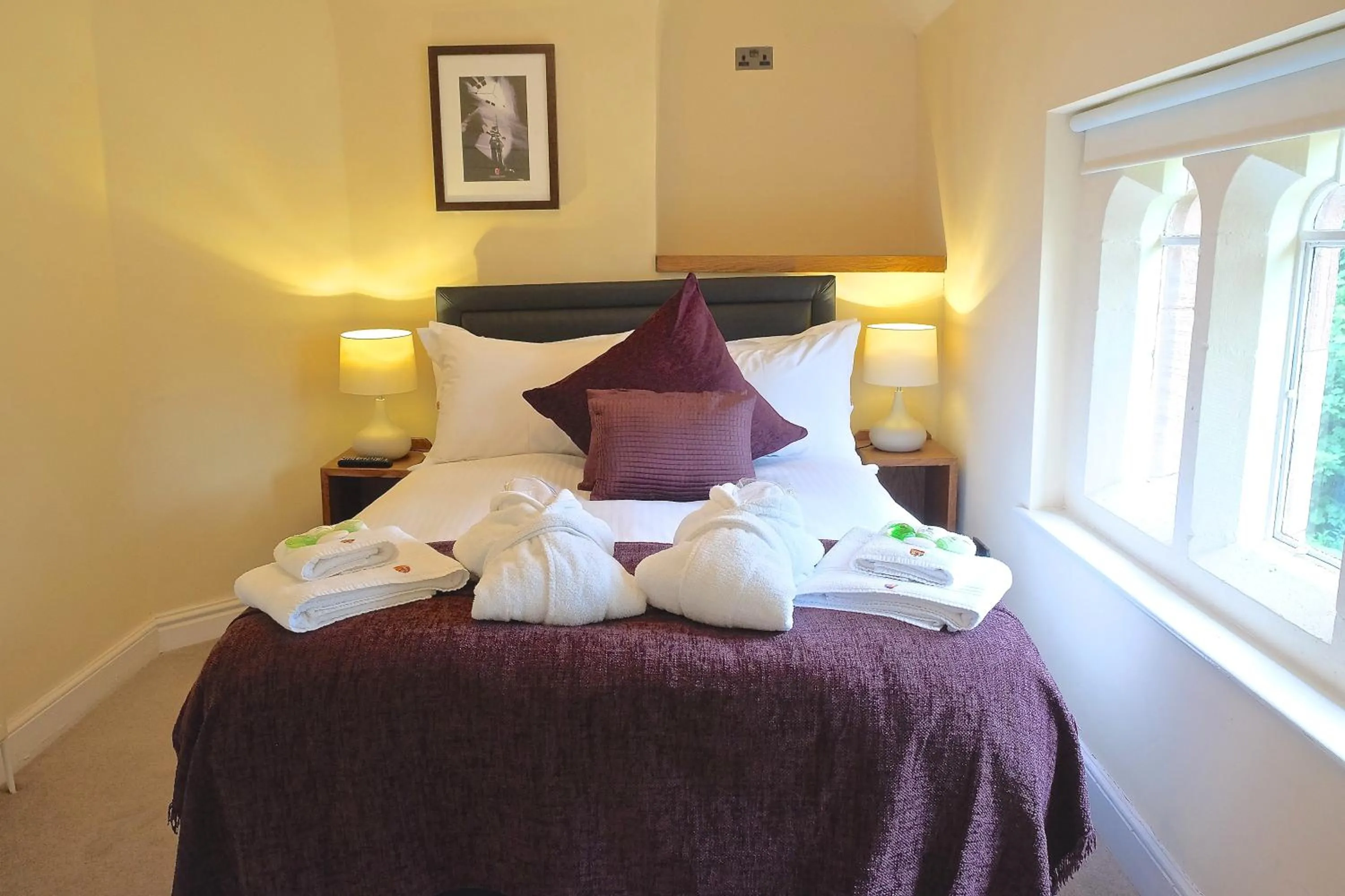 Bed in Peckforton Castle