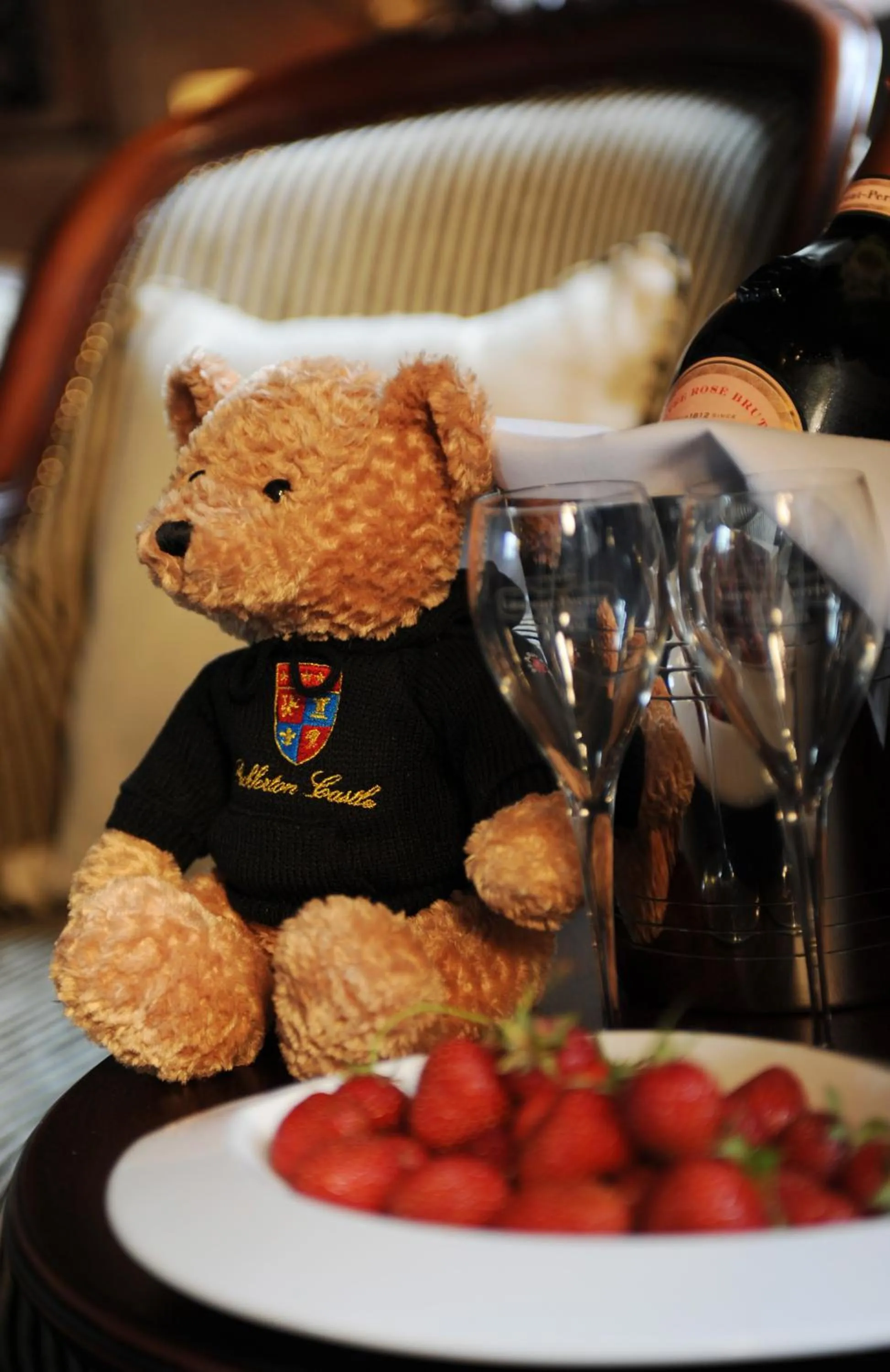 Decorative detail in Peckforton Castle