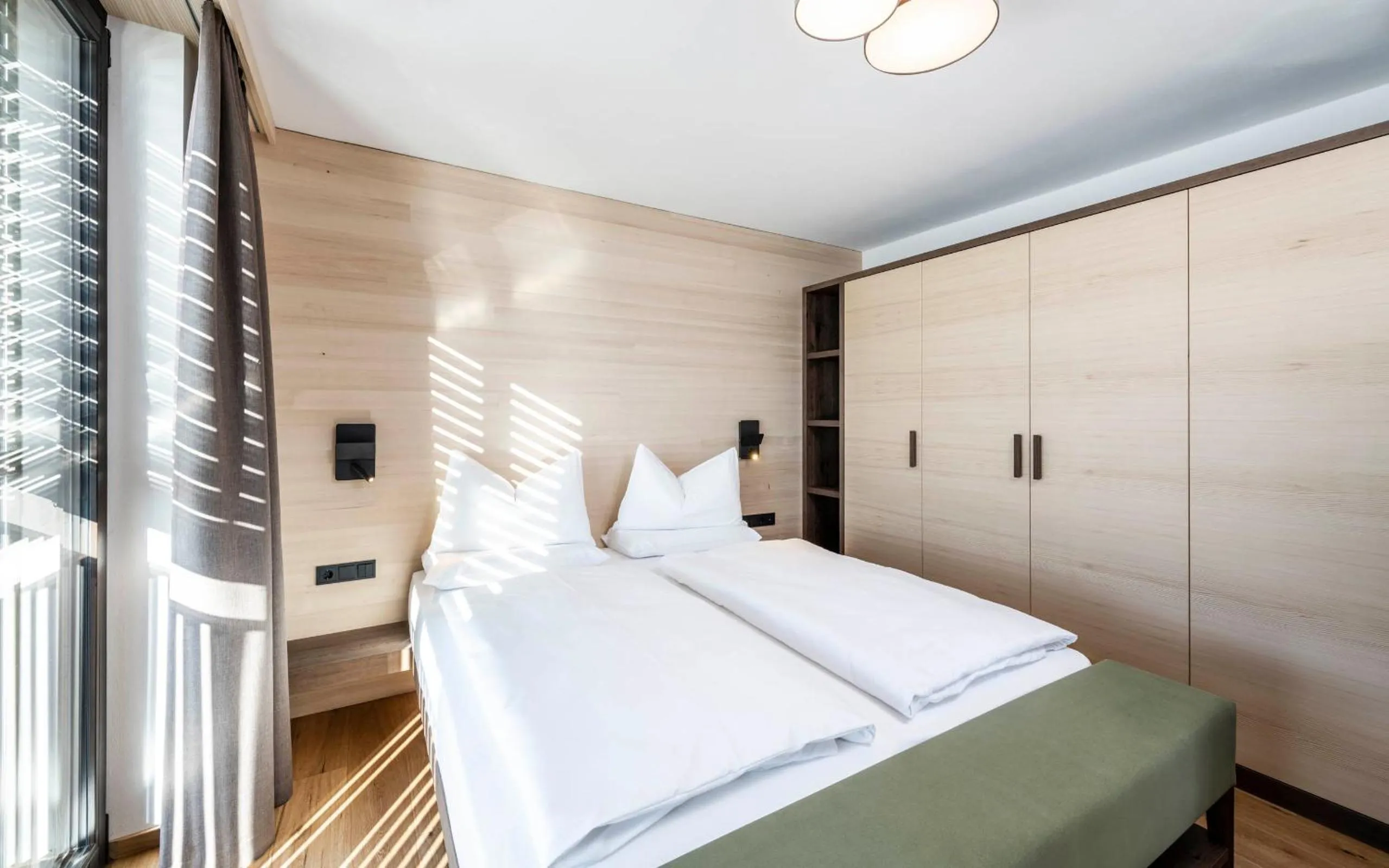 Bed in Aparthotel Panorama Living Dolomites