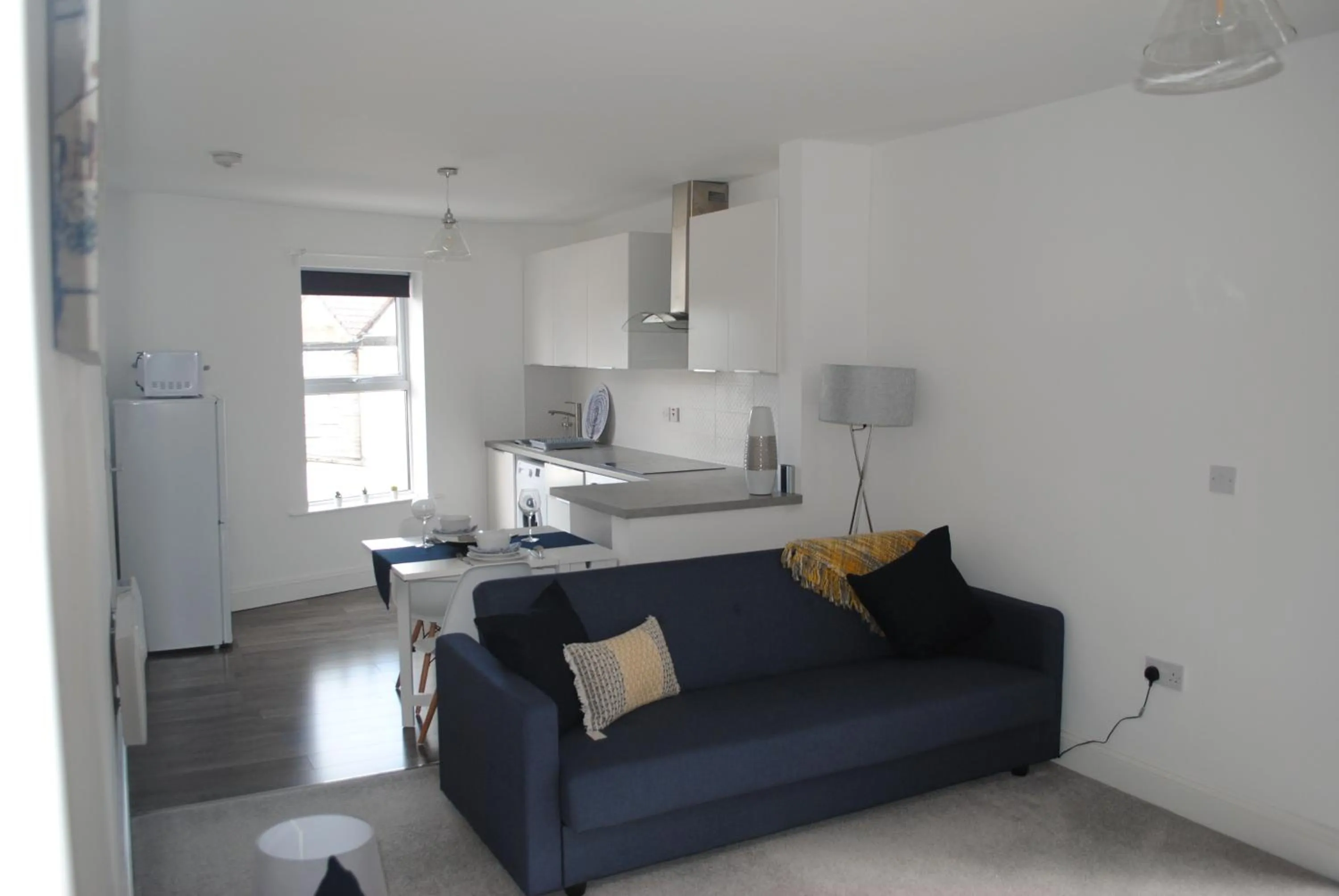 Living room in Bellevue Apartment
