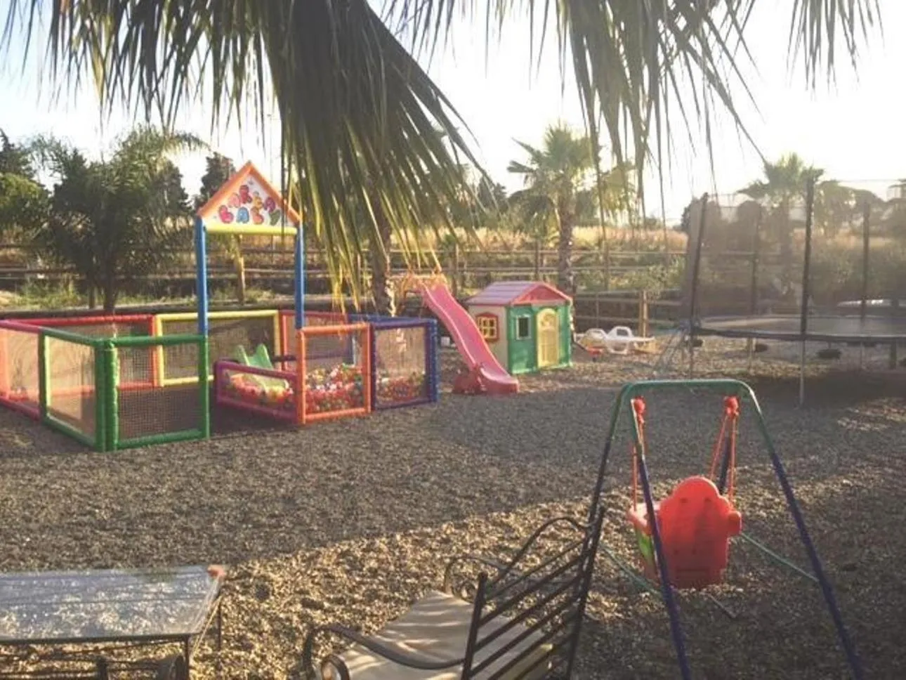 Children play ground in Oasi Del Fiumefreddo