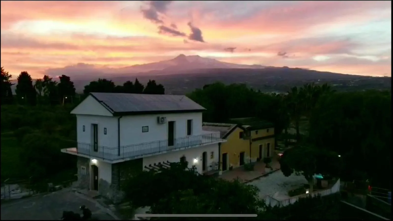Bird's eye view in Oasi Del Fiumefreddo