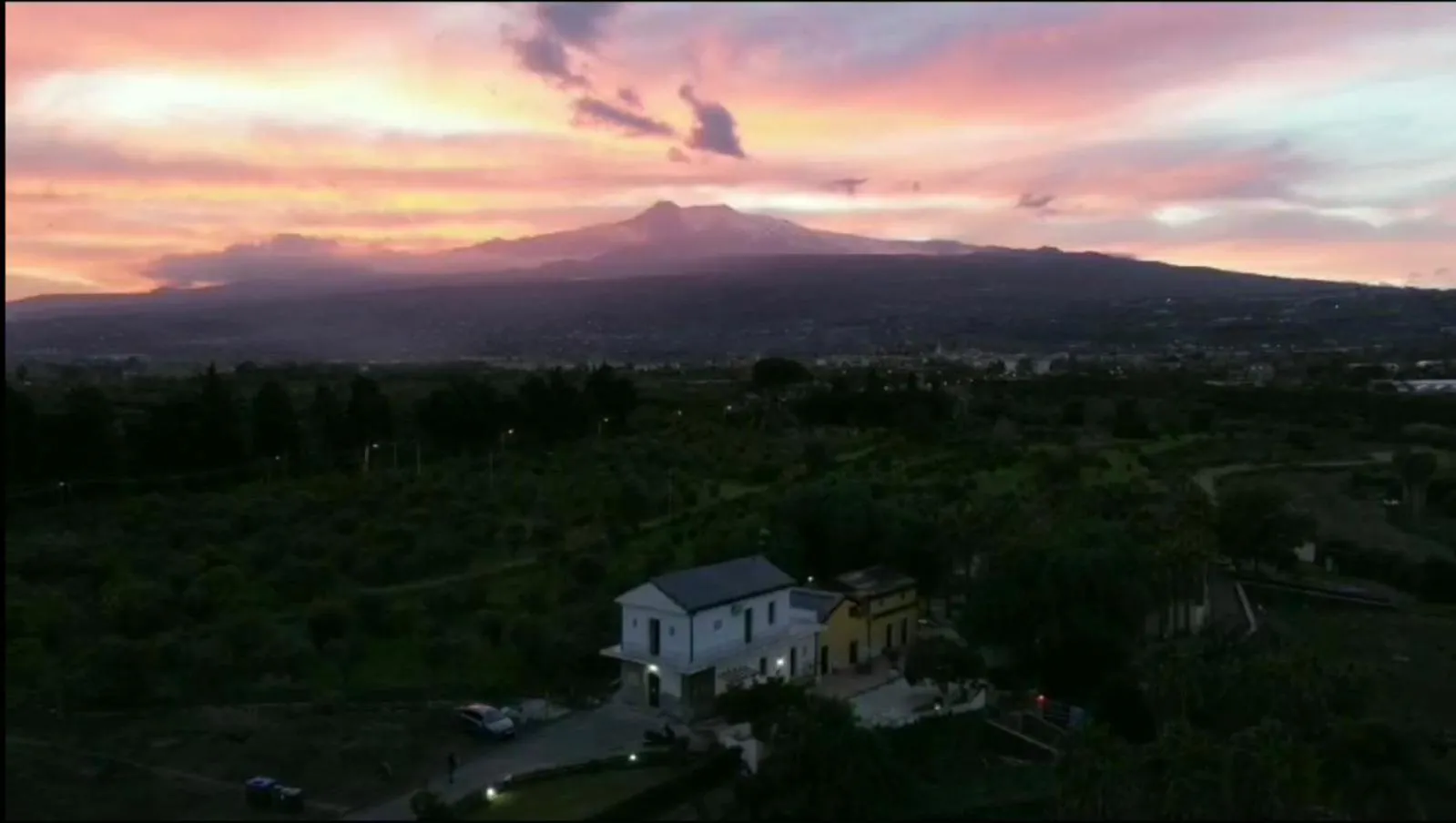 Bird's eye view in Oasi Del Fiumefreddo