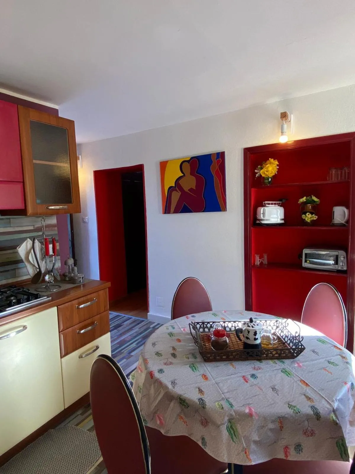 Kitchen or kitchenette in Oasi Del Fiumefreddo