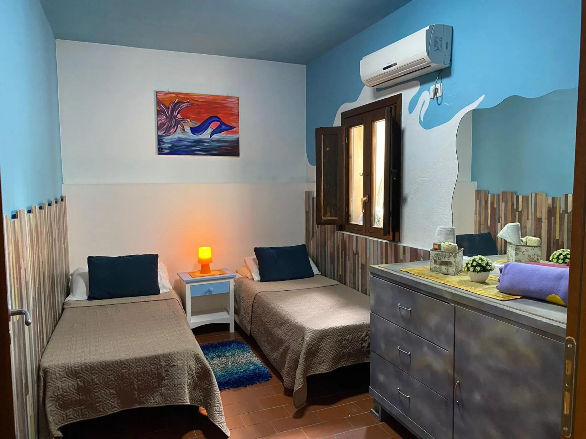 Bedroom, Bed in Oasi Del Fiumefreddo