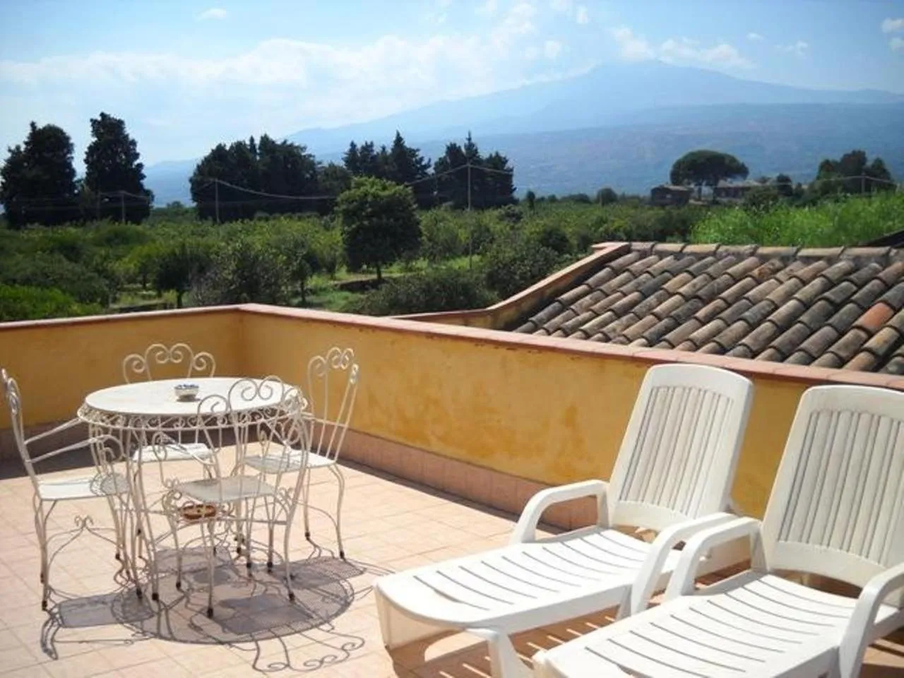 Balcony/Terrace in Oasi Del Fiumefreddo