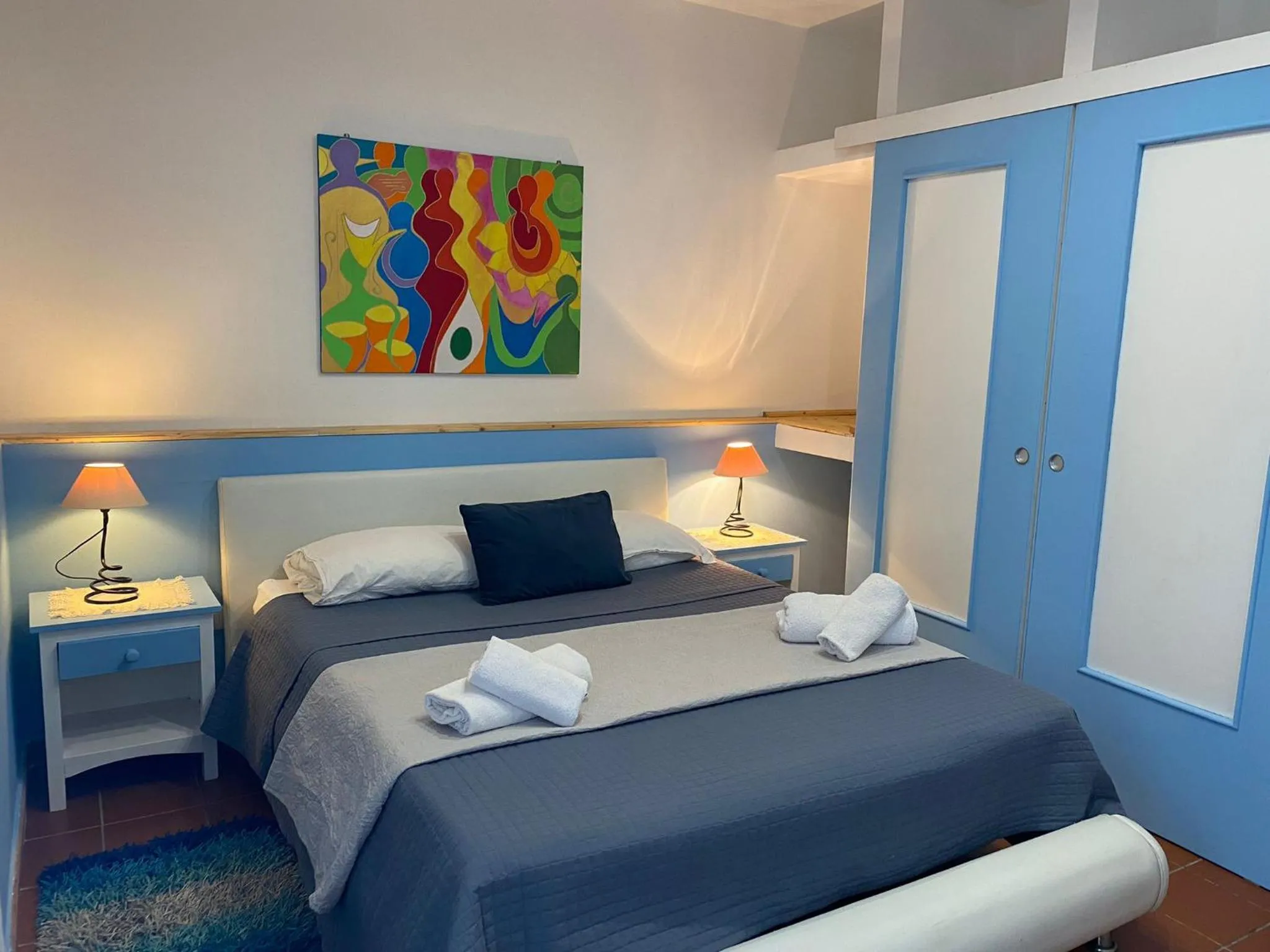 Bedroom, Bed in Oasi Del Fiumefreddo