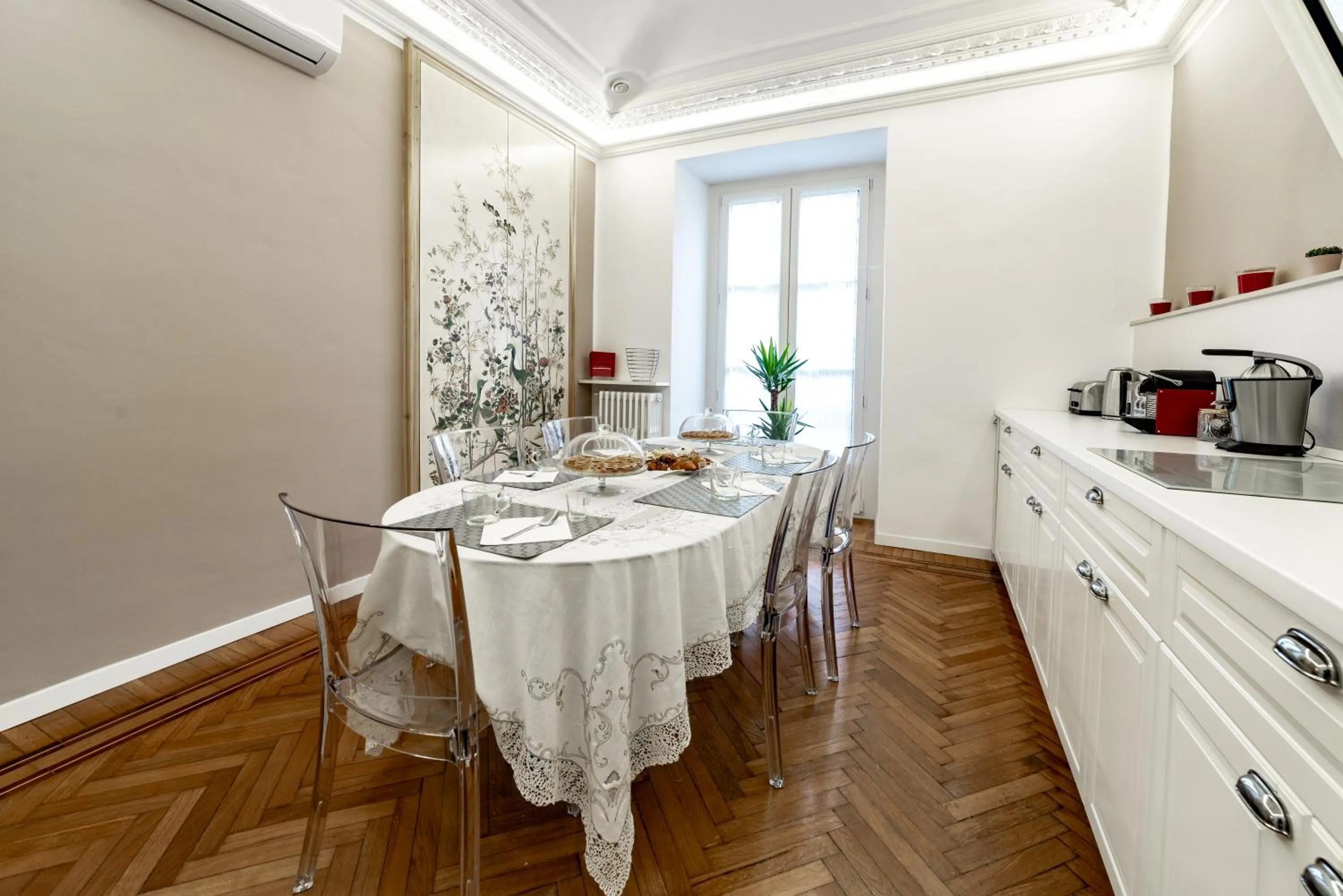 Communal kitchen in Re Vittorio