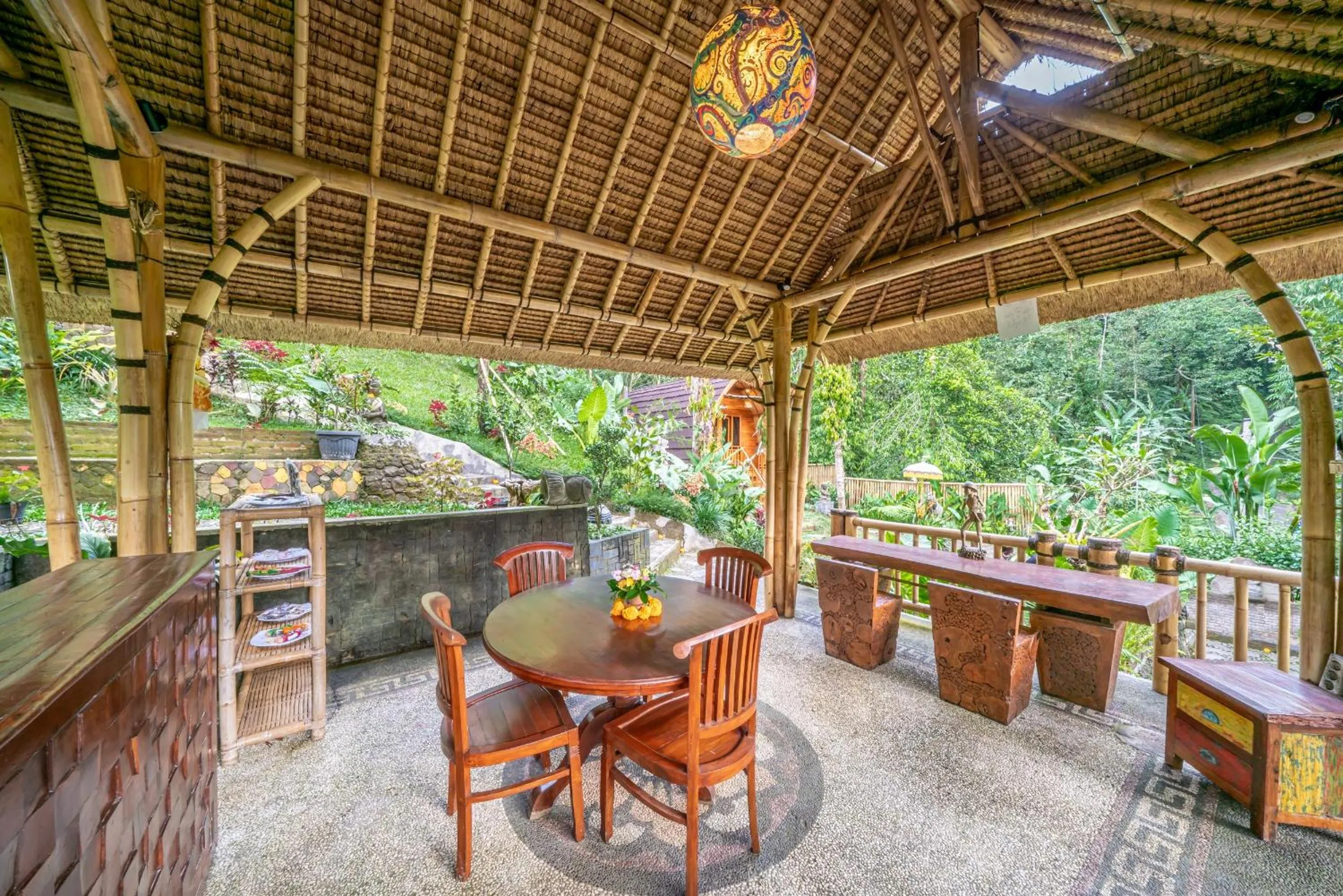 Lobby or reception in Yoga Maya Villa