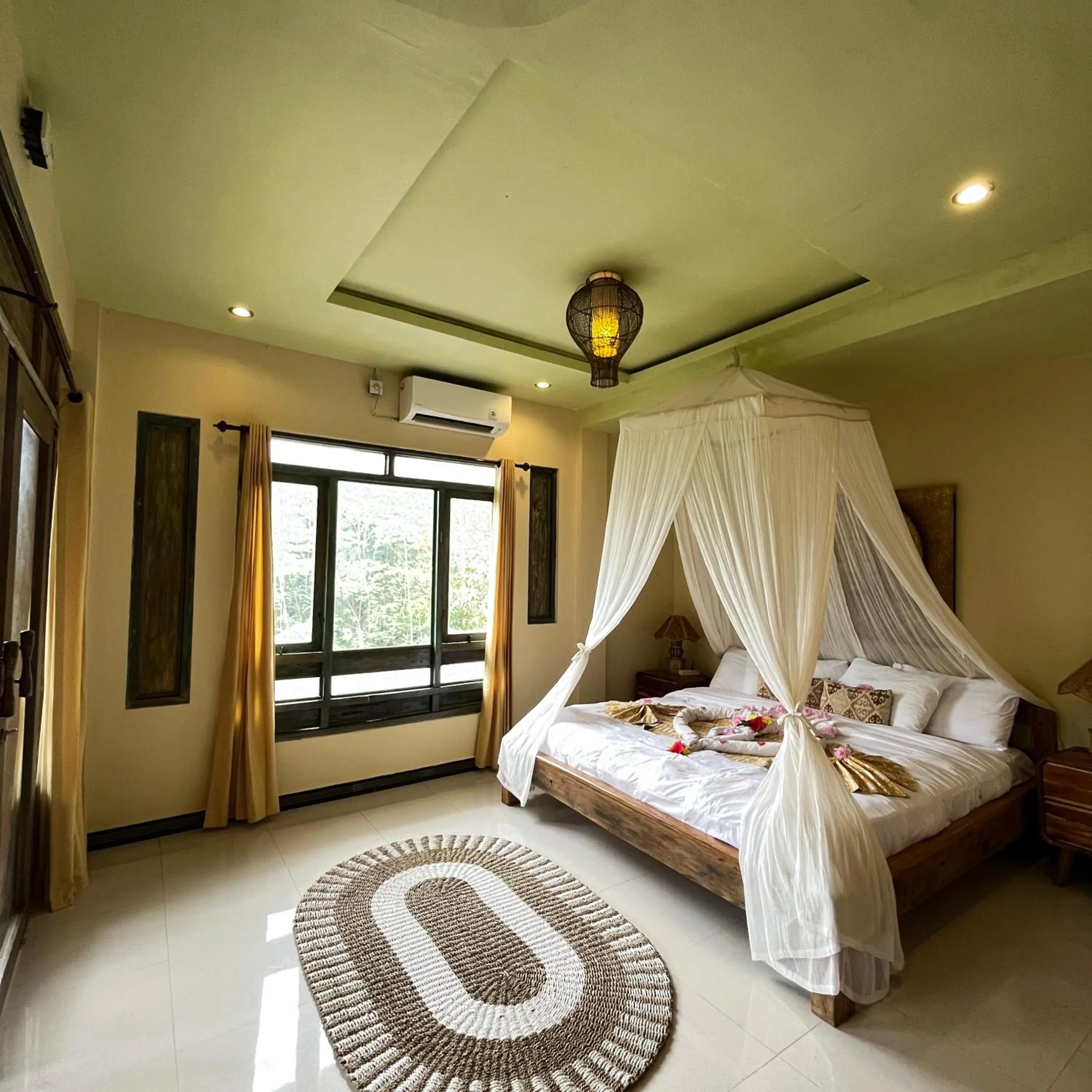 Bedroom, Bed in Yoga Maya Villa