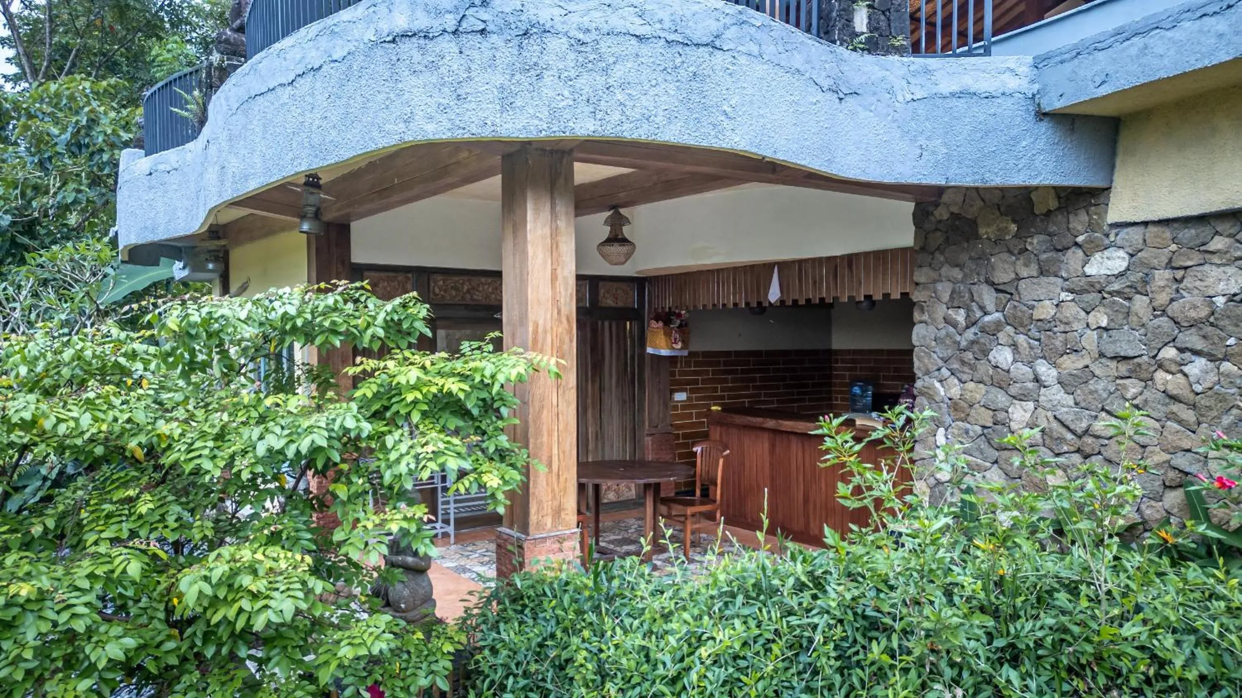 Balcony/Terrace in Yoga Maya Villa