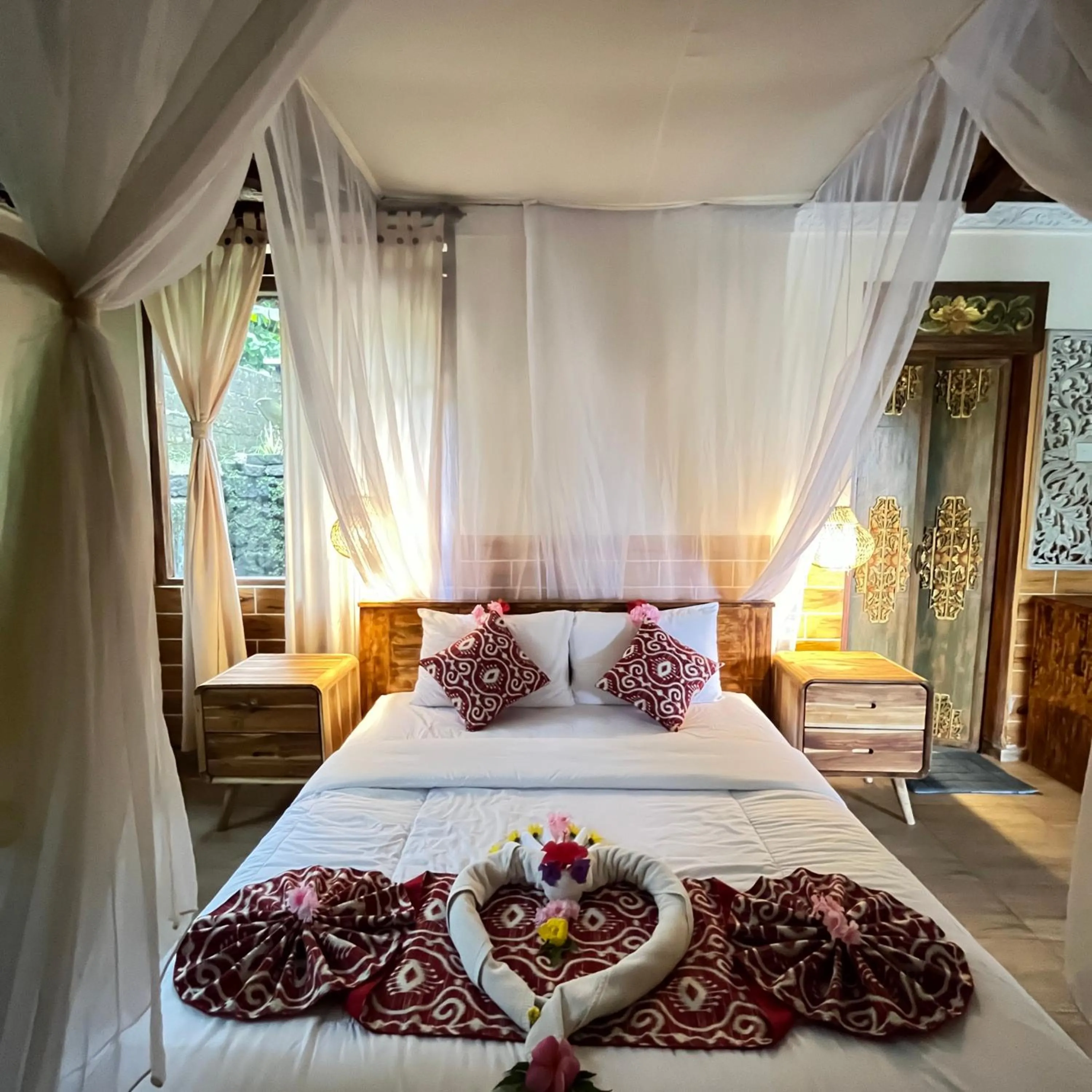 Bedroom, Bed in Yoga Maya Villa