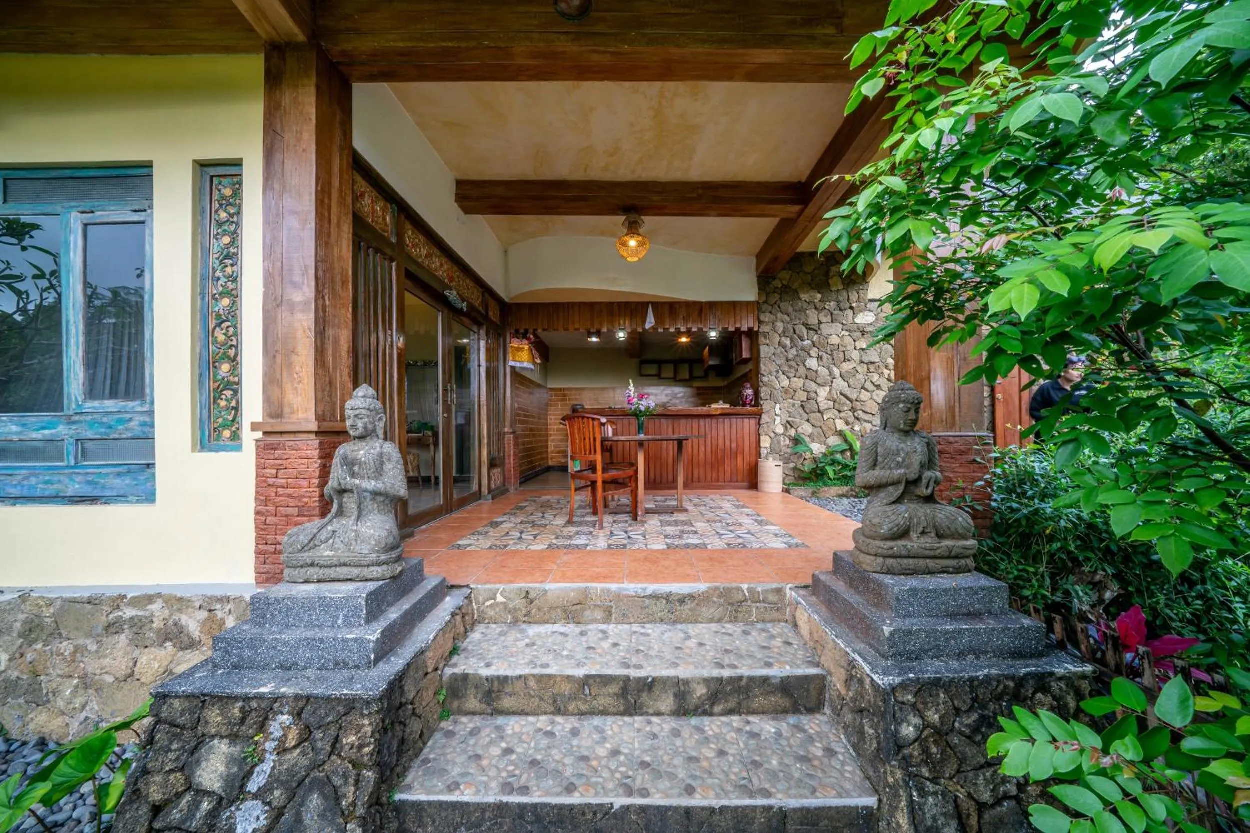 kitchen in Yoga Maya Villa