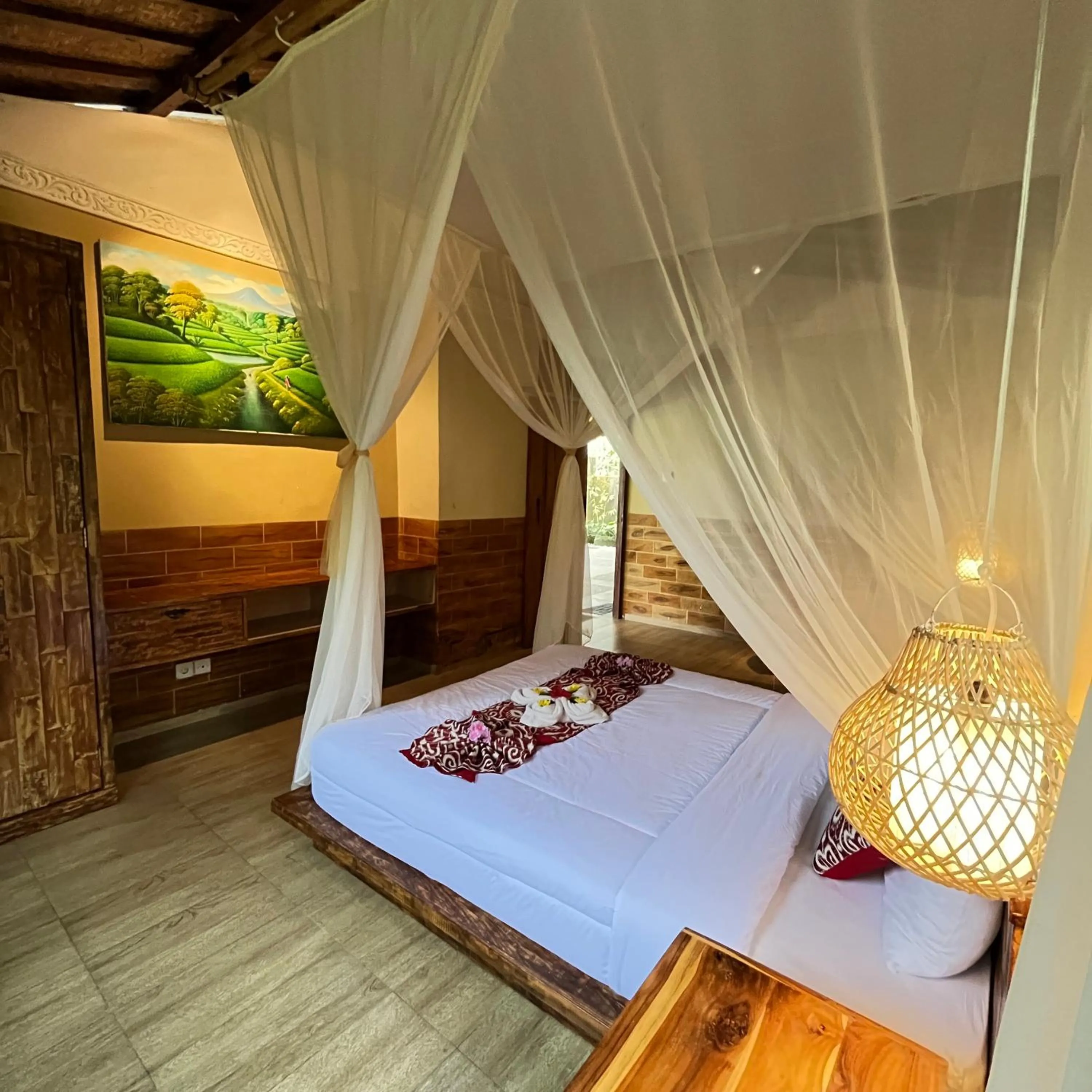 Bedroom, Bed in Yoga Maya Villa