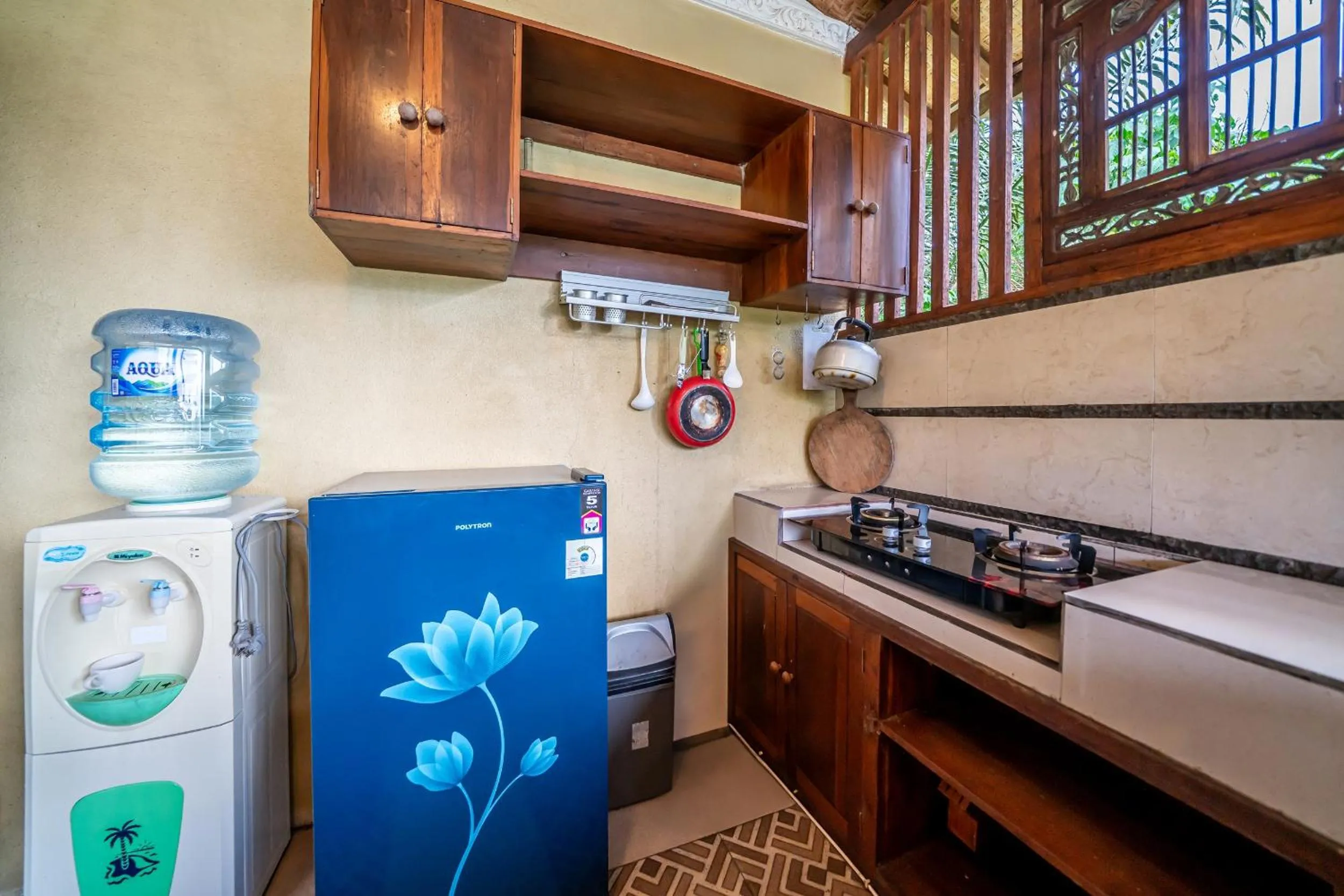 Kitchen or kitchenette in Yoga Maya Villa