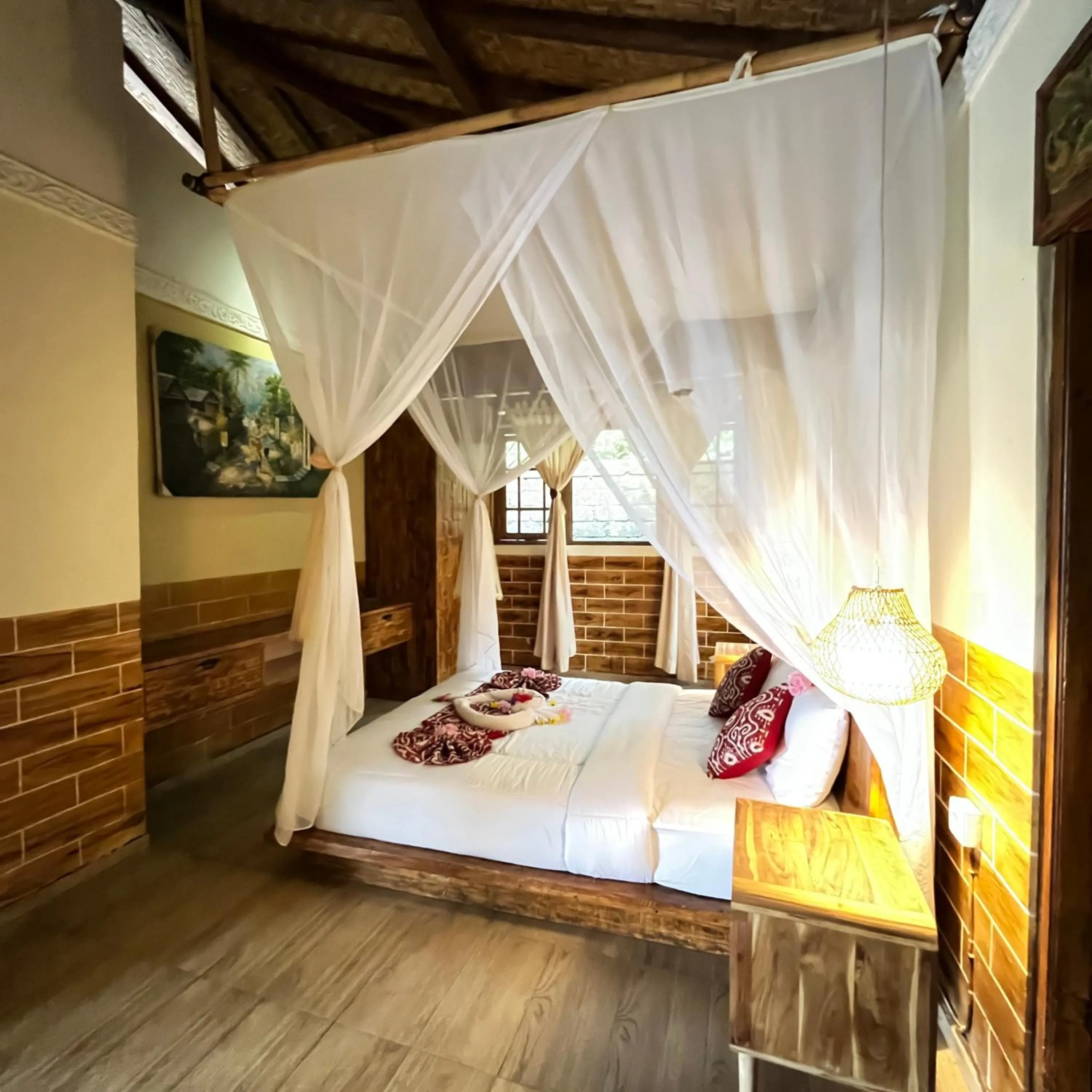Bedroom, Bed in Yoga Maya Villa