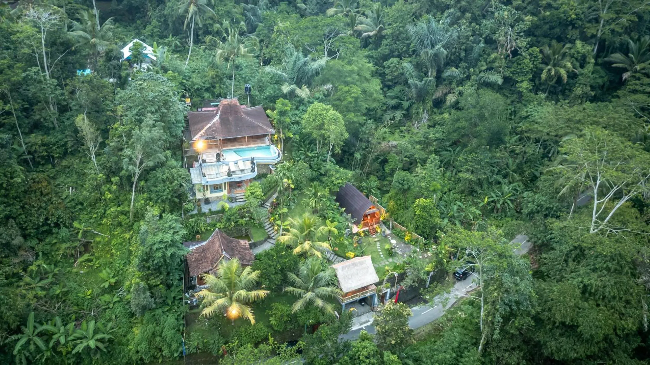 Property building in Yoga Maya Villa