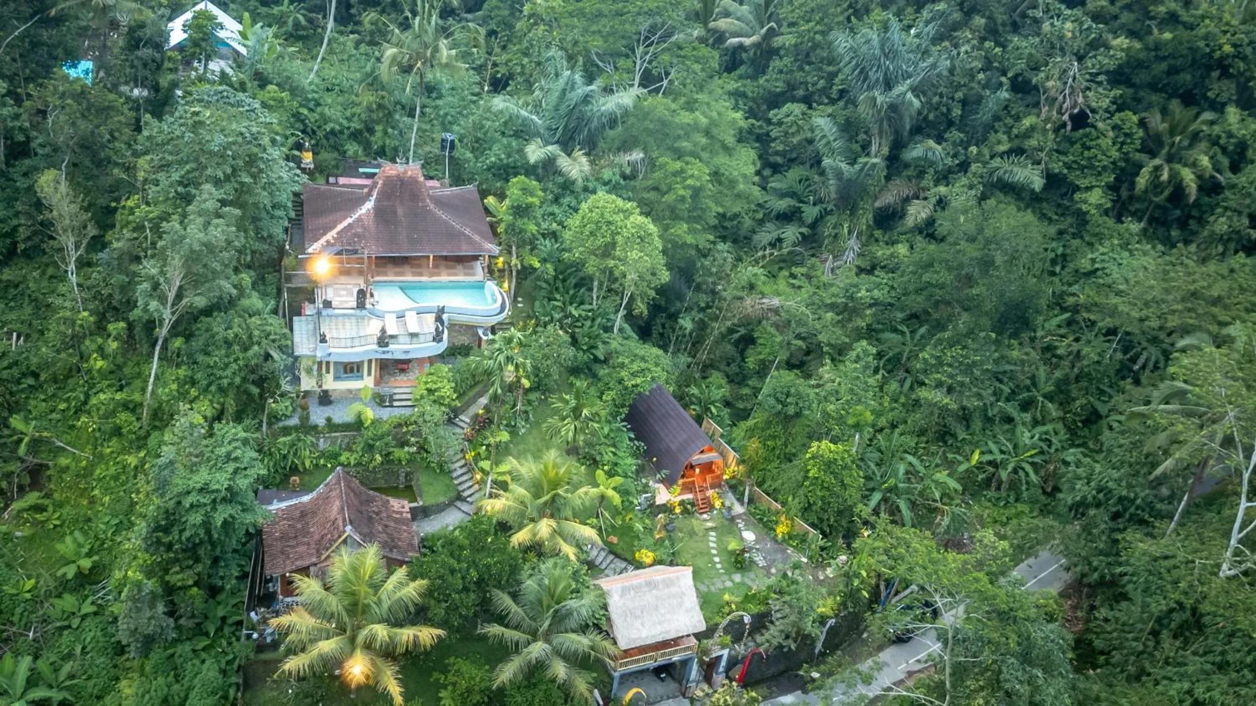 Property building in Yoga Maya Villa
