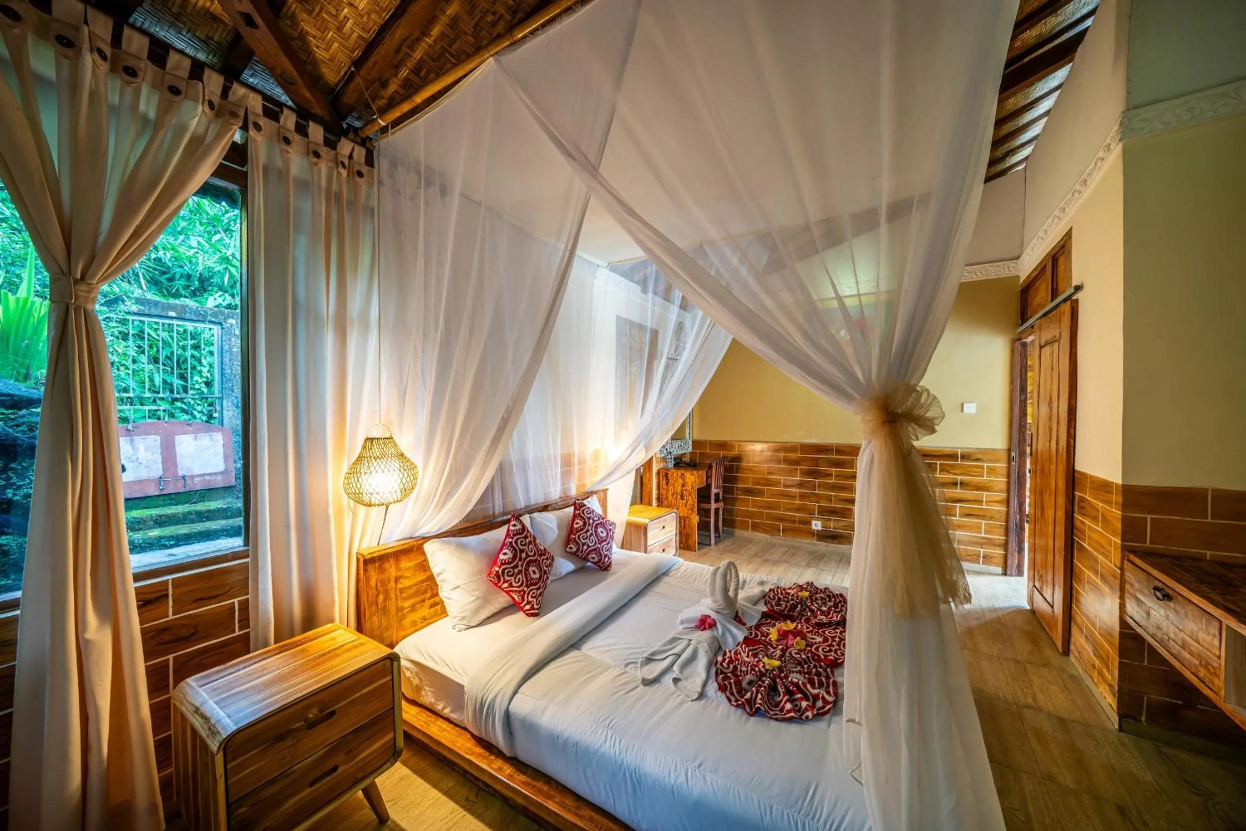 Bedroom, Bed in Yoga Maya Villa