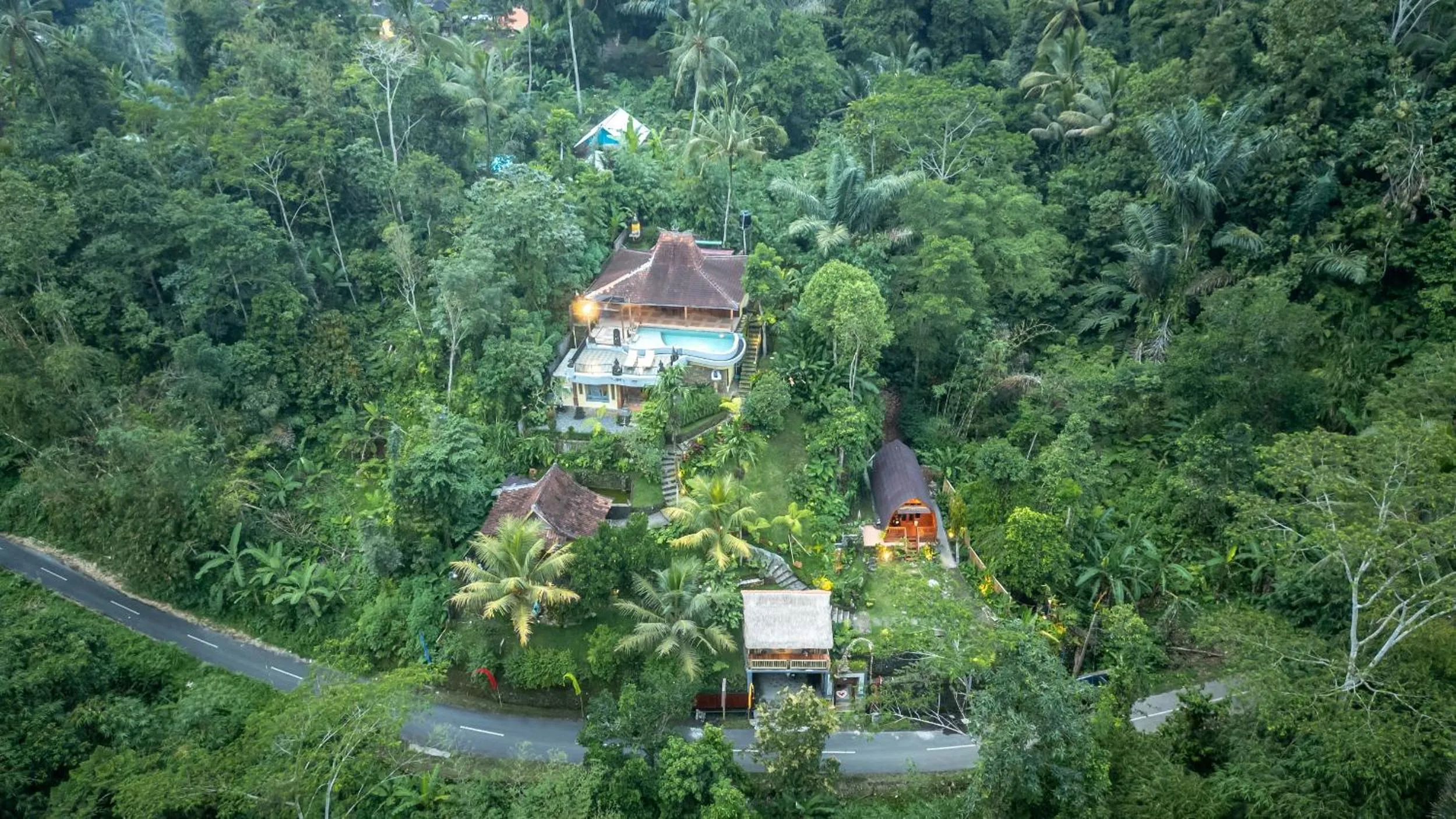 Property building in Yoga Maya Villa