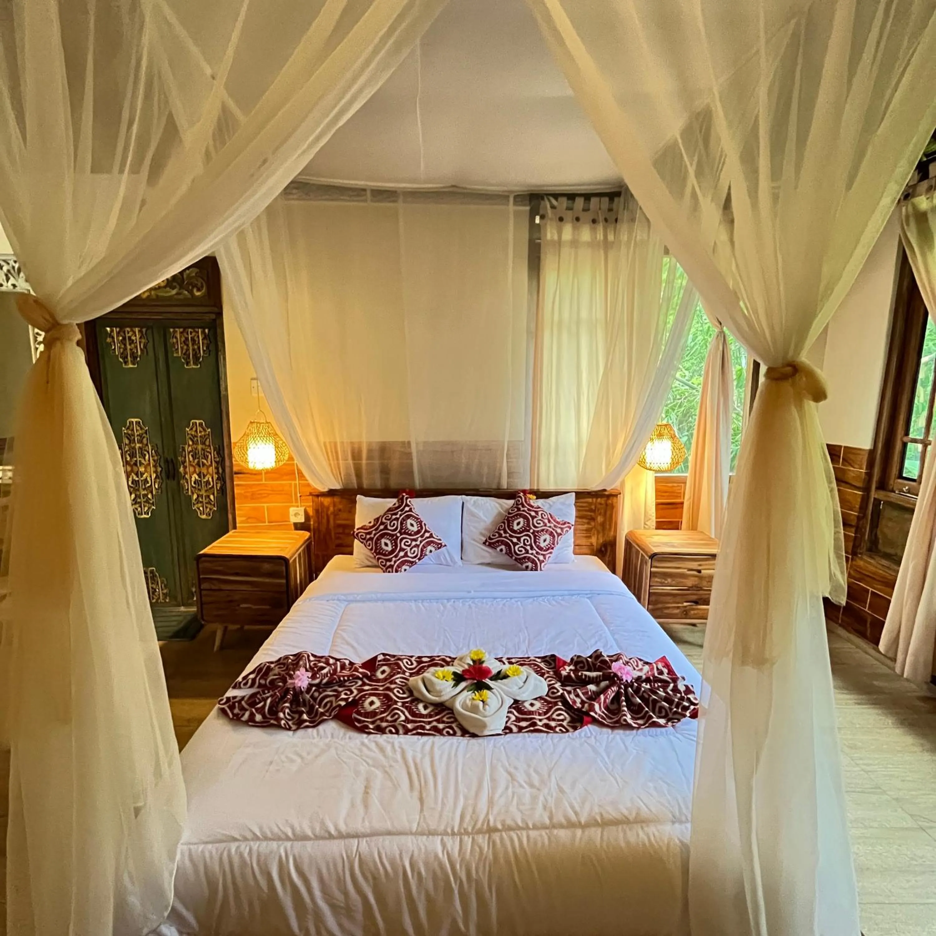 Bedroom, Bed in Yoga Maya Villa