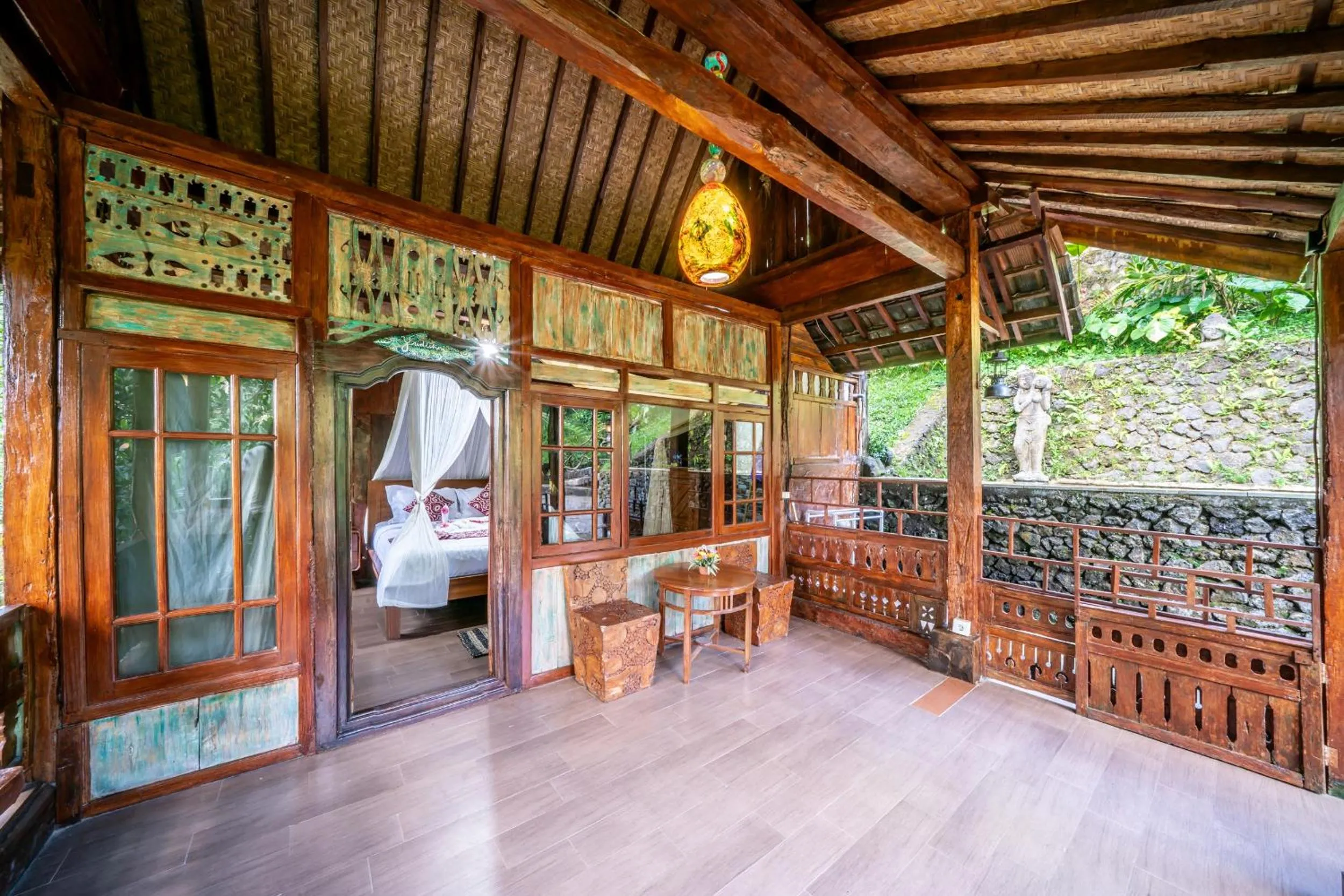 Balcony/Terrace in Yoga Maya Villa
